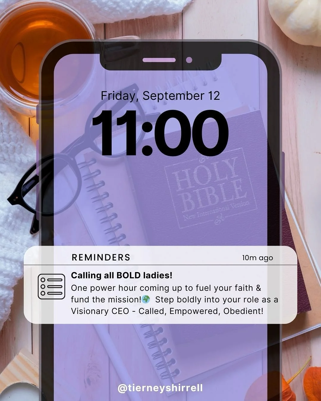 My heart is heavy with all that happened yesterday, and in remembrance of 9/11 today, and it just seems so frivolous to have a workshop&hellip;but that&rsquo;s just what the enemy would want right - to silence a bold voice?

The Lord spoke this to me