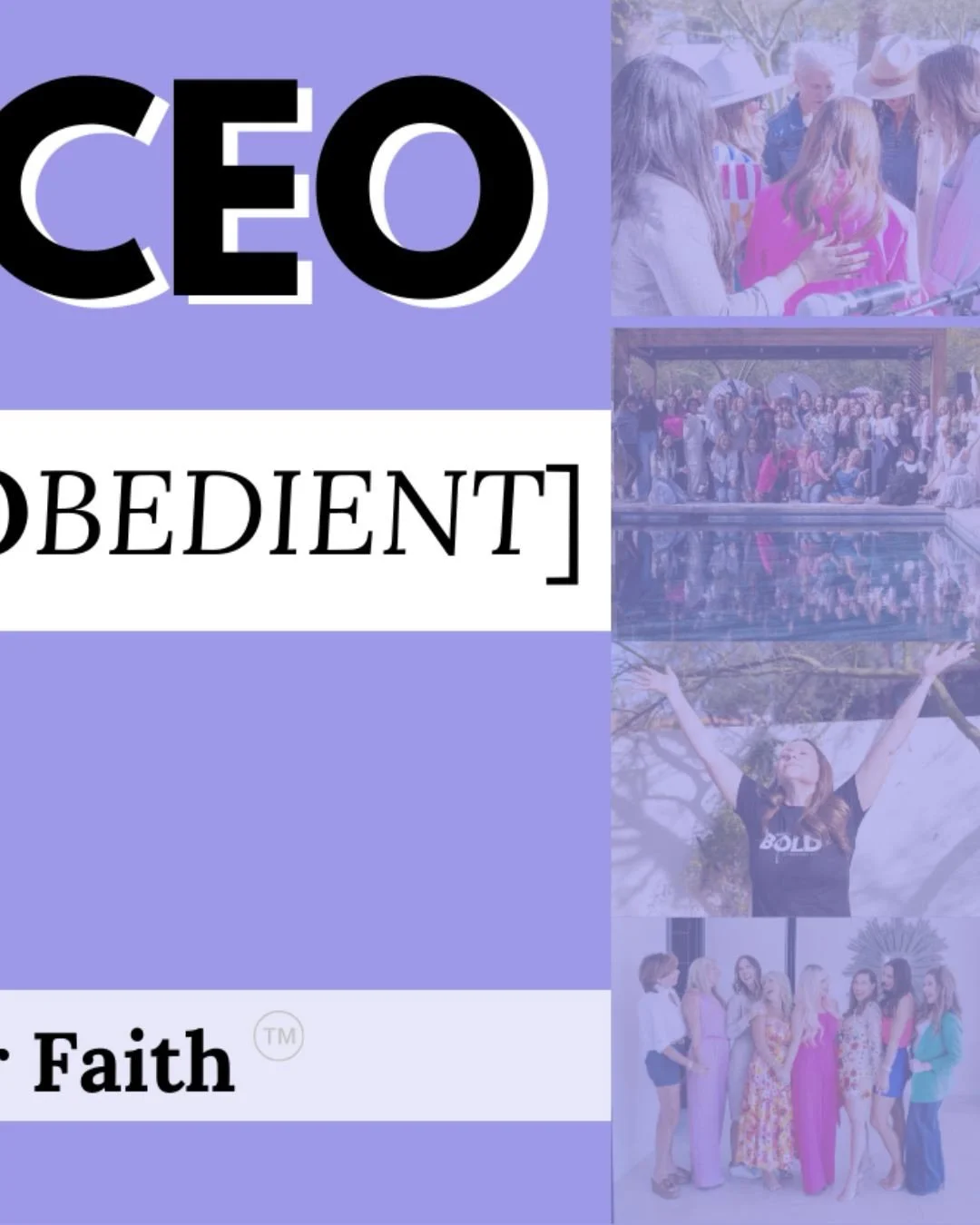 You are OBEDIENT✝️
Not perfect. Not flawless. Not waiting until you have it all together.  But because you&rsquo;re willing to ALIGN your steps with God&rsquo;s will.

And that control you&rsquo;ve been white-knuckling? The one that says -
❌ &ldquo;I