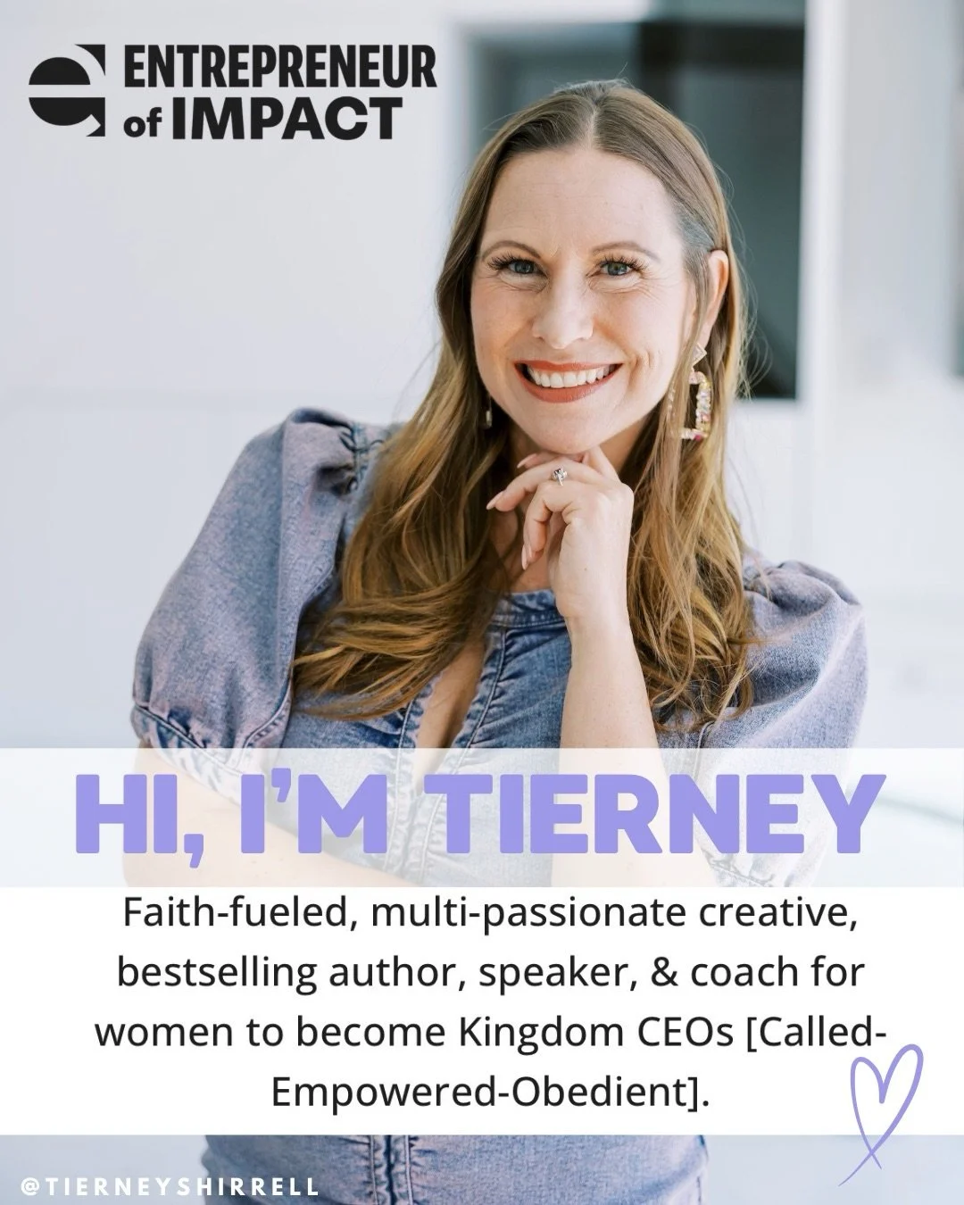 The stakes just got higher - and so has my focus🤩 Because only the Top 15 move forward TOMORROW (Thursday, 4/9) and votes count DOUBLE today🎉🎉

When @entrepreneurofimpact asked, &ldquo;Who is your entrepreneurial role model?&rdquo; 
My answer is J