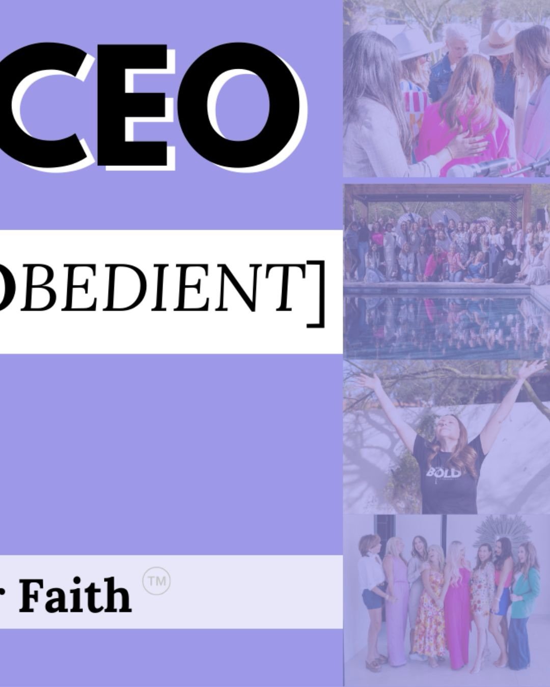 You are OBEDIENT✝️
Not perfect. Not flawless. Not waiting until you have it all together.  But because you&rsquo;re willing to ALIGN your steps with God&rsquo;s will.

And that control you&rsquo;ve been white-knuckling? The one that says -
❌ &ldquo;I
