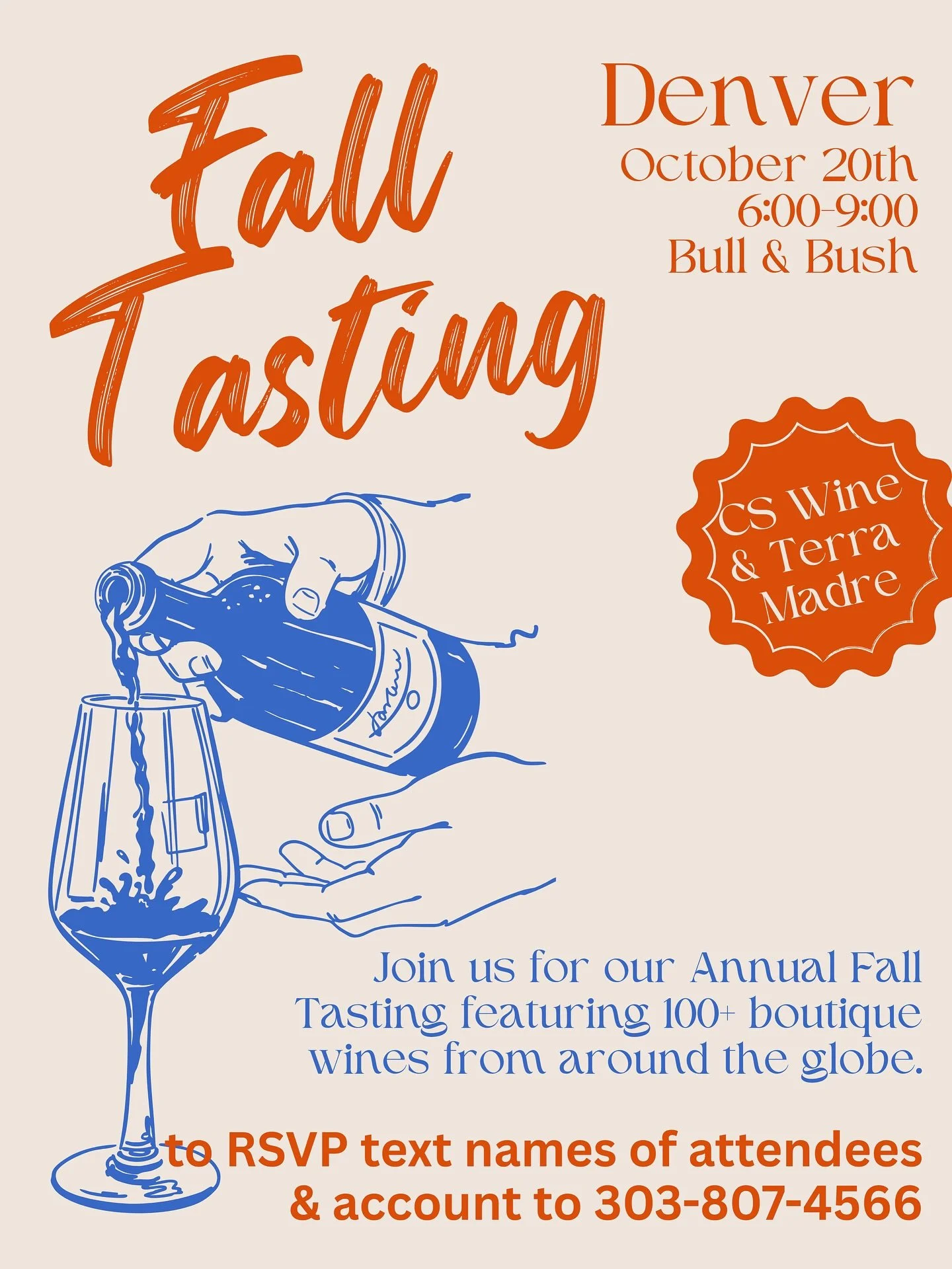 Colorado! Come hang with Ted Glennon in Denver next Monday, October 20. Or join us in Vail October 21. Featuring current releases and some delicious surprises at the fall CS Wines events! 
@tedglennon 
@bowtiesomm 
@vocalvineyards 
@vinosfinosdecalif