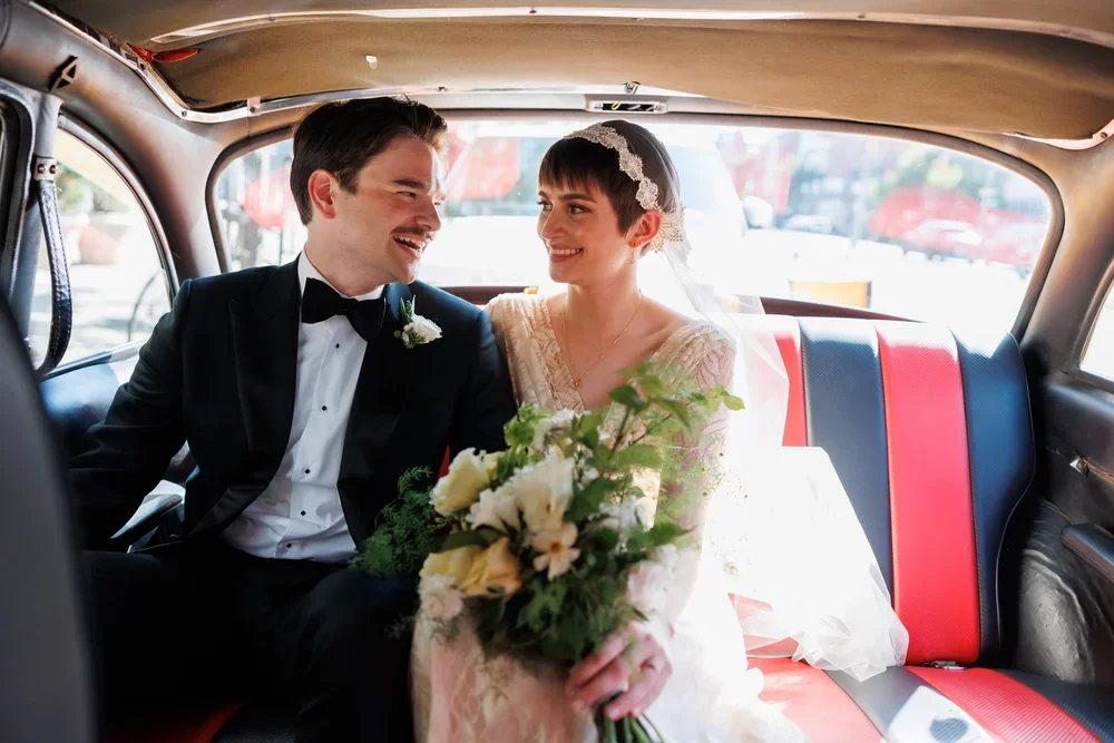 Vintage-Inspired and Romantic in Brooklyn