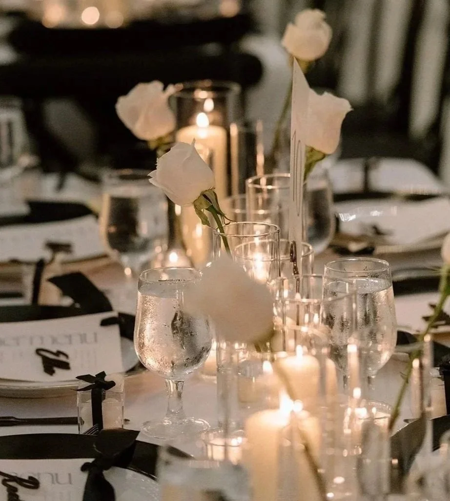 Modern Black & White at Citizens Ballroom