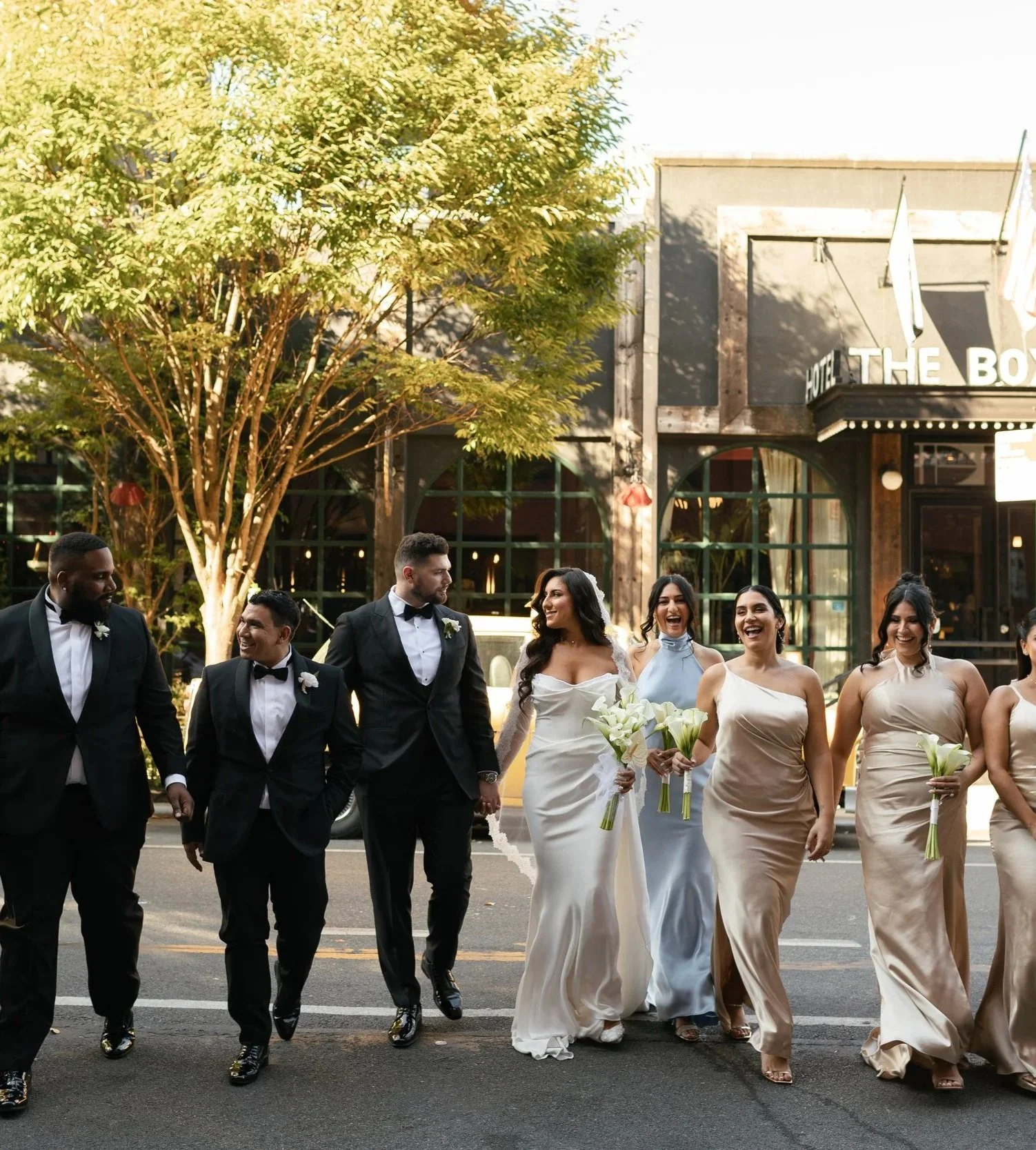 Box House Brooklyn Wedding Party