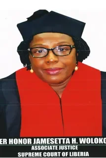 Justice Jamesetta H Wolokolie