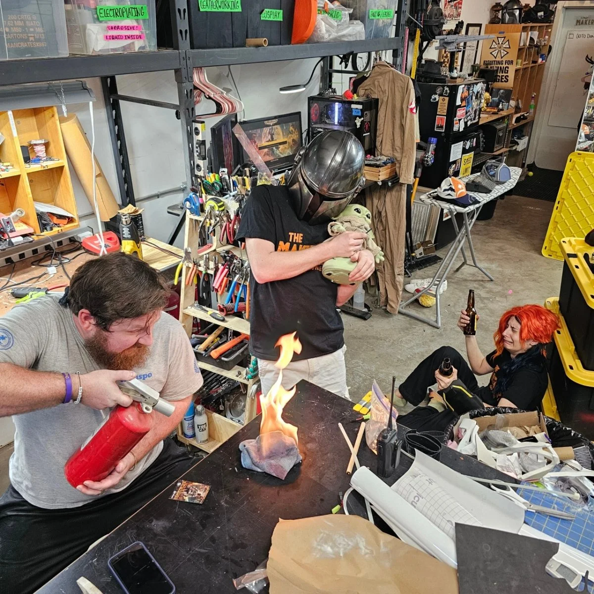 Just showing we know how crazy it can get before a Con!