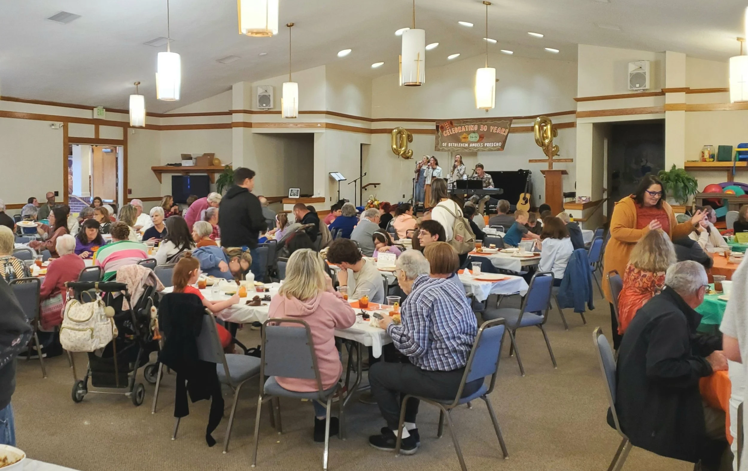 2026 Annual Fall Festival and 30th Anniversary Celebration of Bethlehem Angels Preschool.  Approximately 200 celebrated with us!
