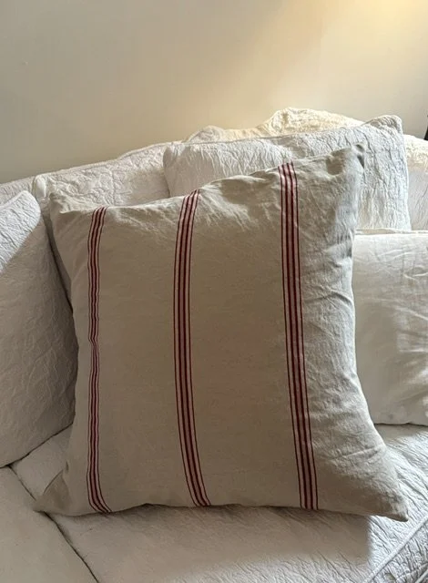 Antique French linen pillow striped 24.jpeg
