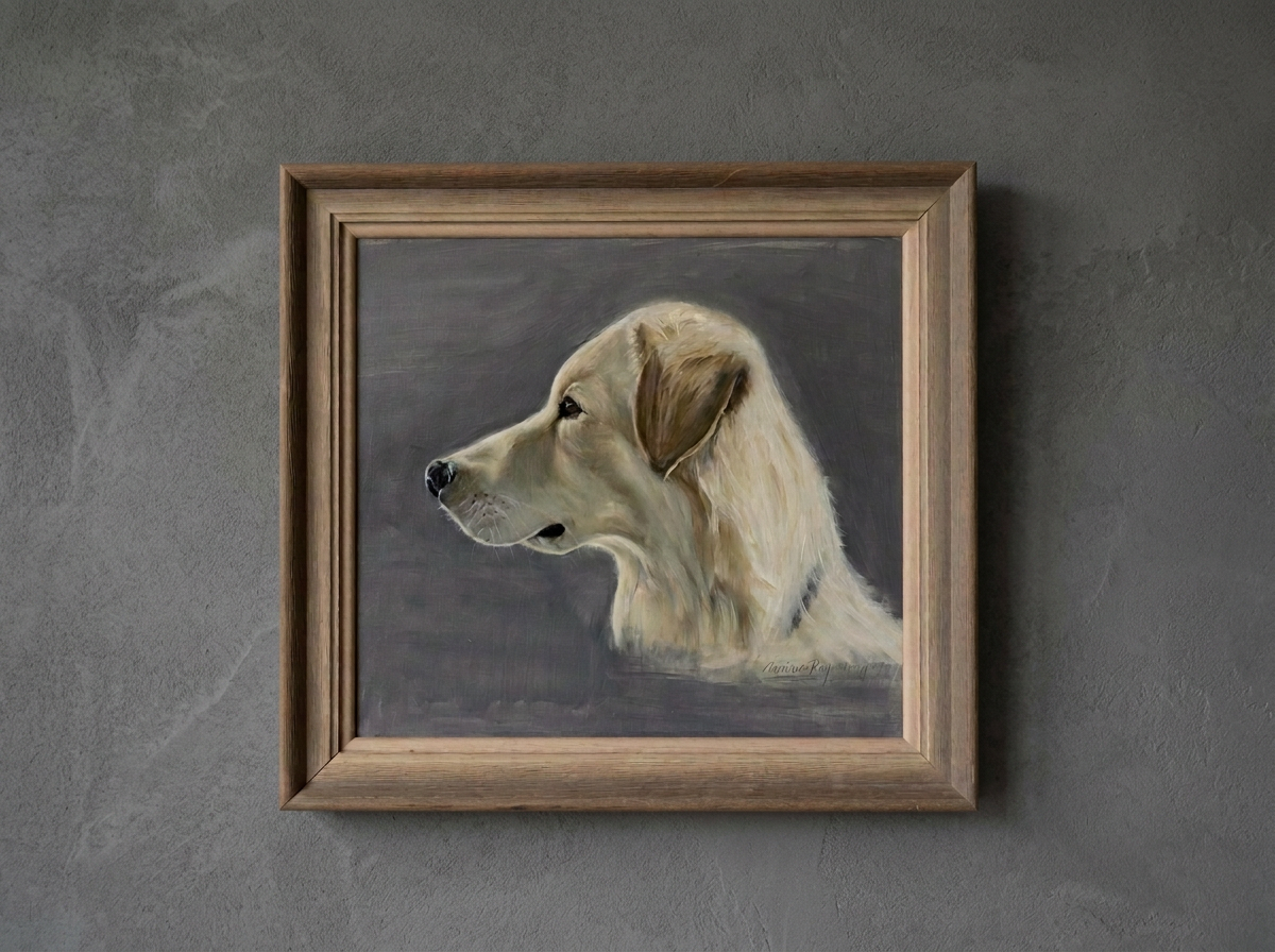 Dog - Oil Painting