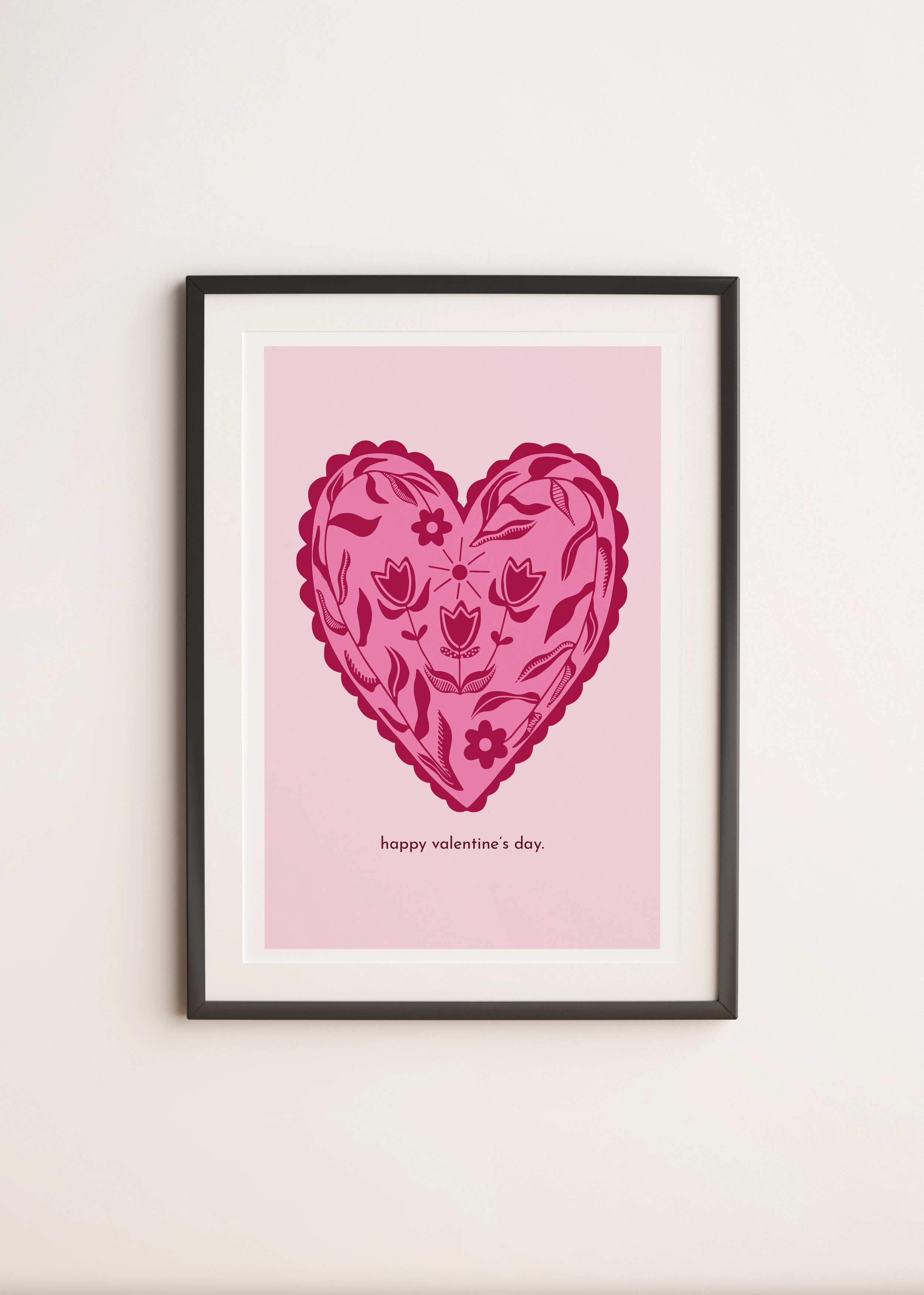 ValentineHeartPostCardinFrame.png