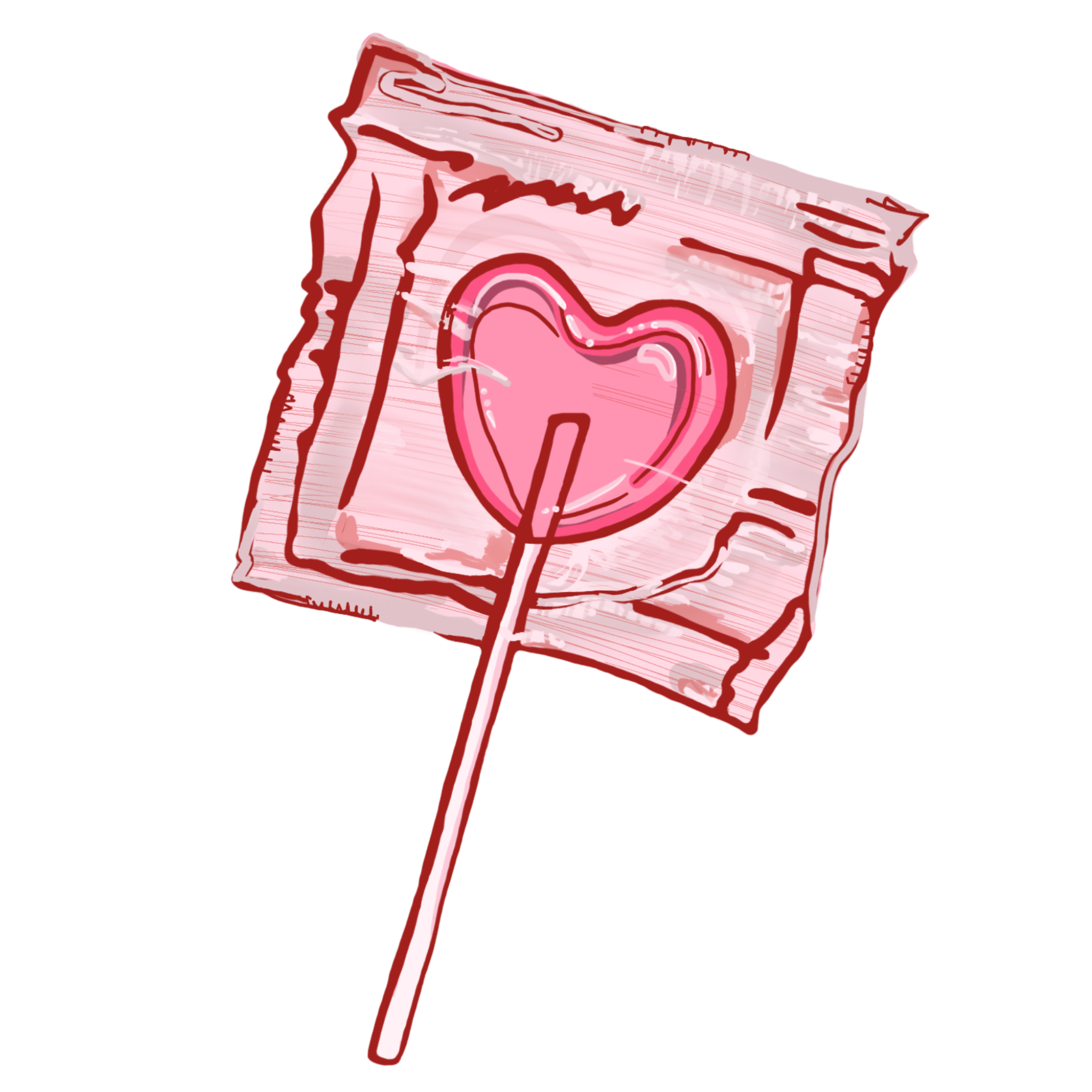 Lollipop Sticker