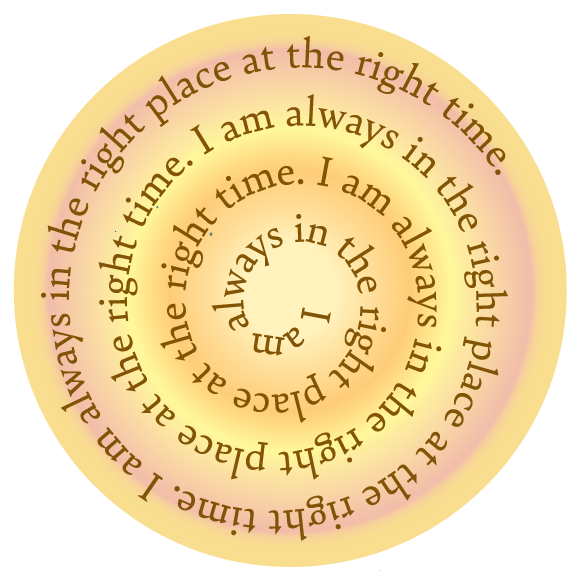 Right Place Right Time Sticker