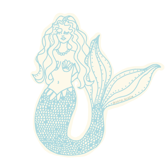 Mermaid Sticker