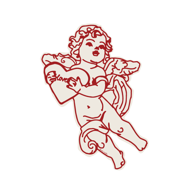 Cherub Sticker