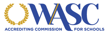 WASC Accrediting Commission for Schools logo; Pathway School is WASC accredited