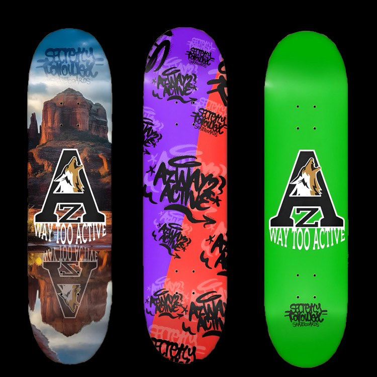 AZWTA x SF SKATEBOARDS