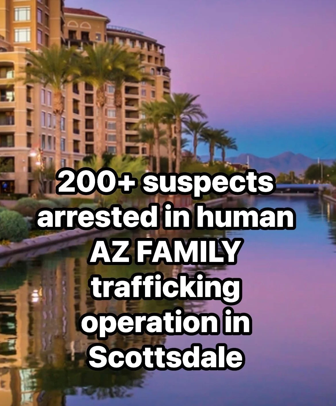 Uncovering the Dark World of Human Trafficking in Scottsdale