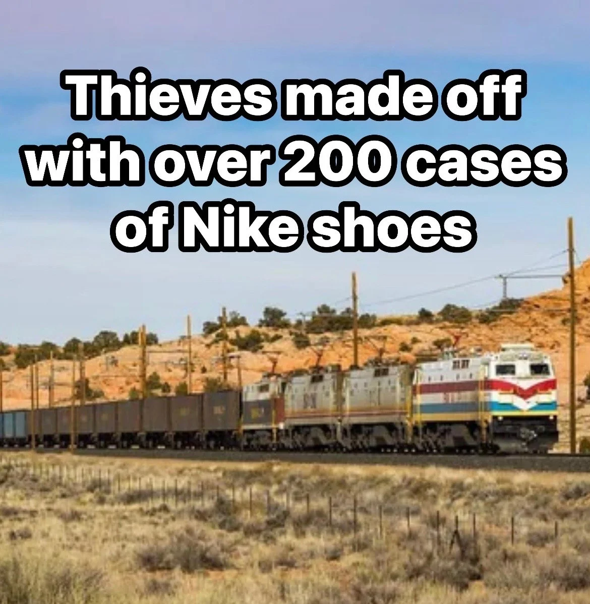 The Great Nike Heist: A Tale of Sneaky Thieves and a Very Convenient Train Stop