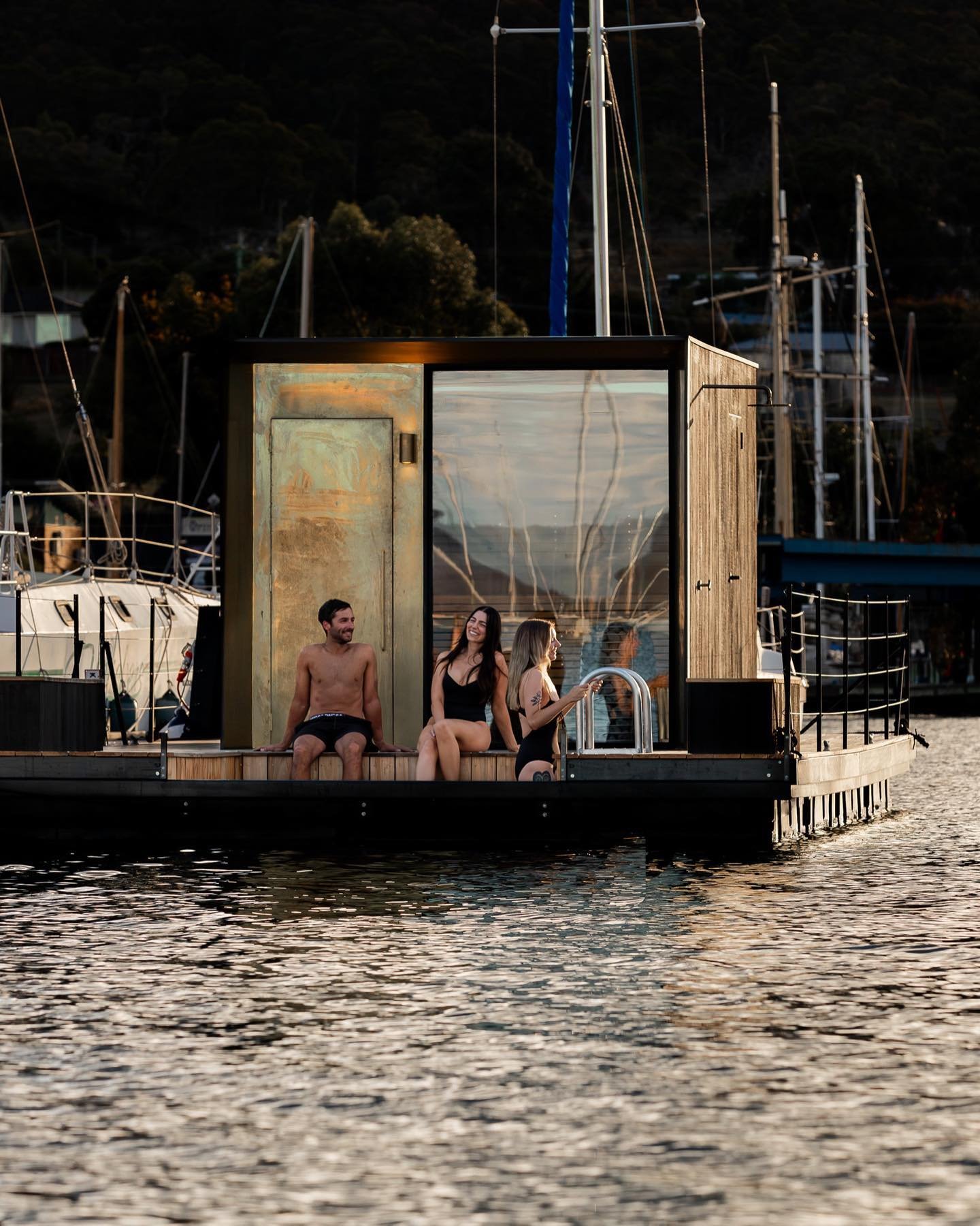 GIVEAWAY WINNER 🙏 

Congratulations @wanderlust.kirby you&rsquo;ve won a private Sauna Boat Tasmania experience 🎉

We want to say a huge thank you to everyone for your support! We can&rsquo;t wait to launch our Sauna Boat with you this weekend 🧖&z