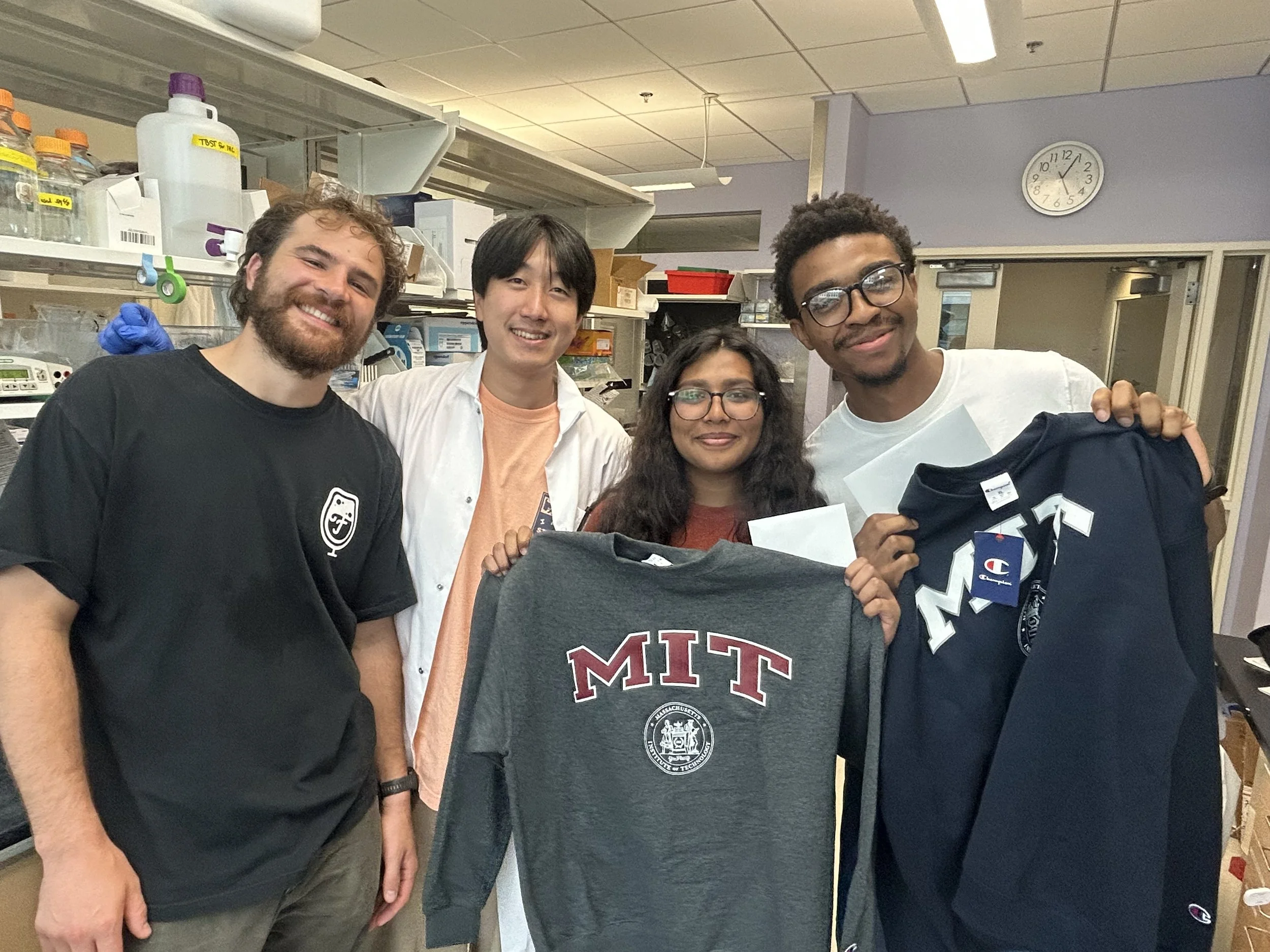 Aug 06, 2026 - Last day with our HHMI Cech Fellows (2/3).
