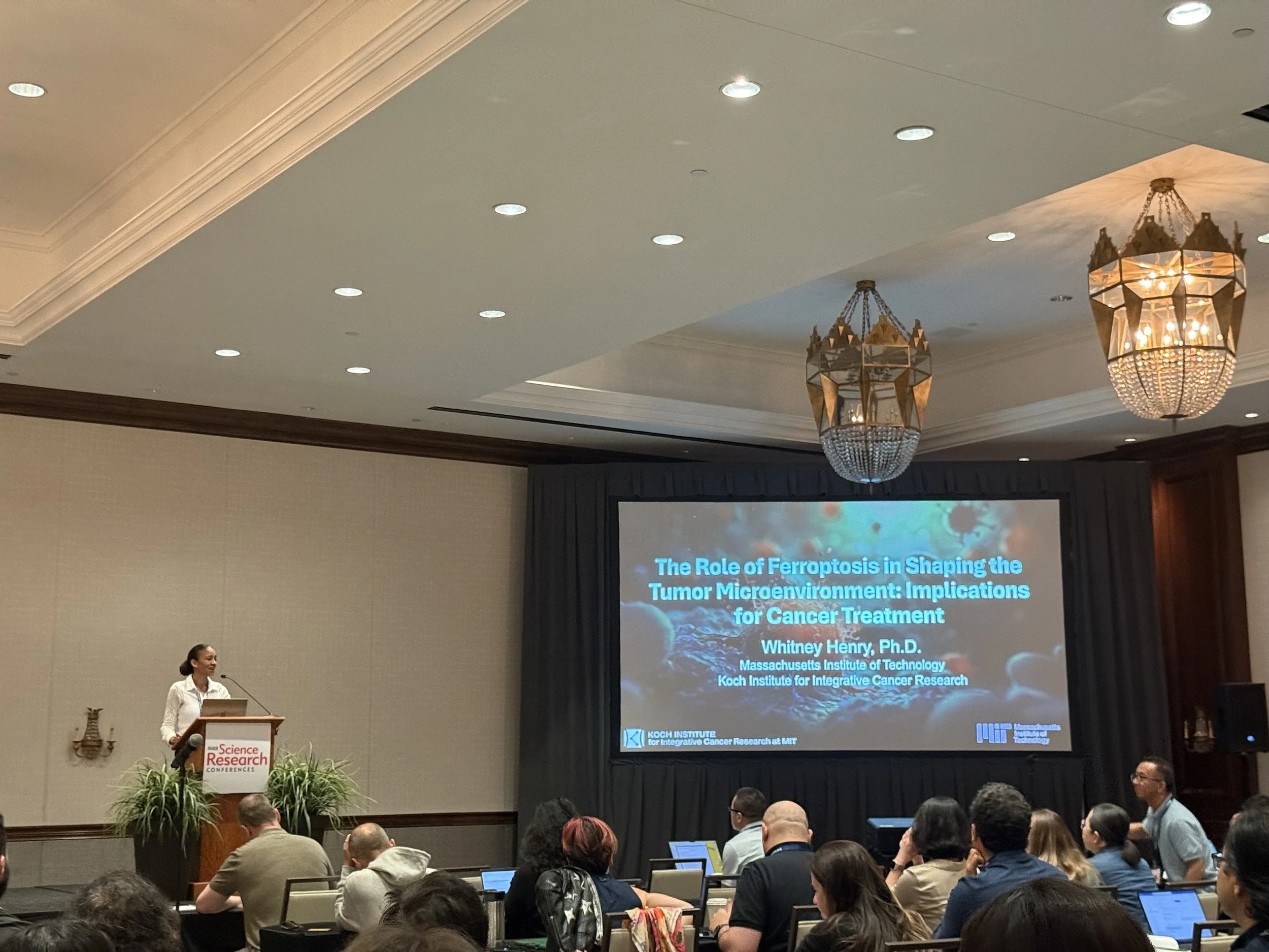 Jul 28, 2025 - Inaugural FASEB Science Research Conference on Ferroptosis, Oxidative Stress, and Lipid Metabolism in Scottsdale, Arizona (2/5).
