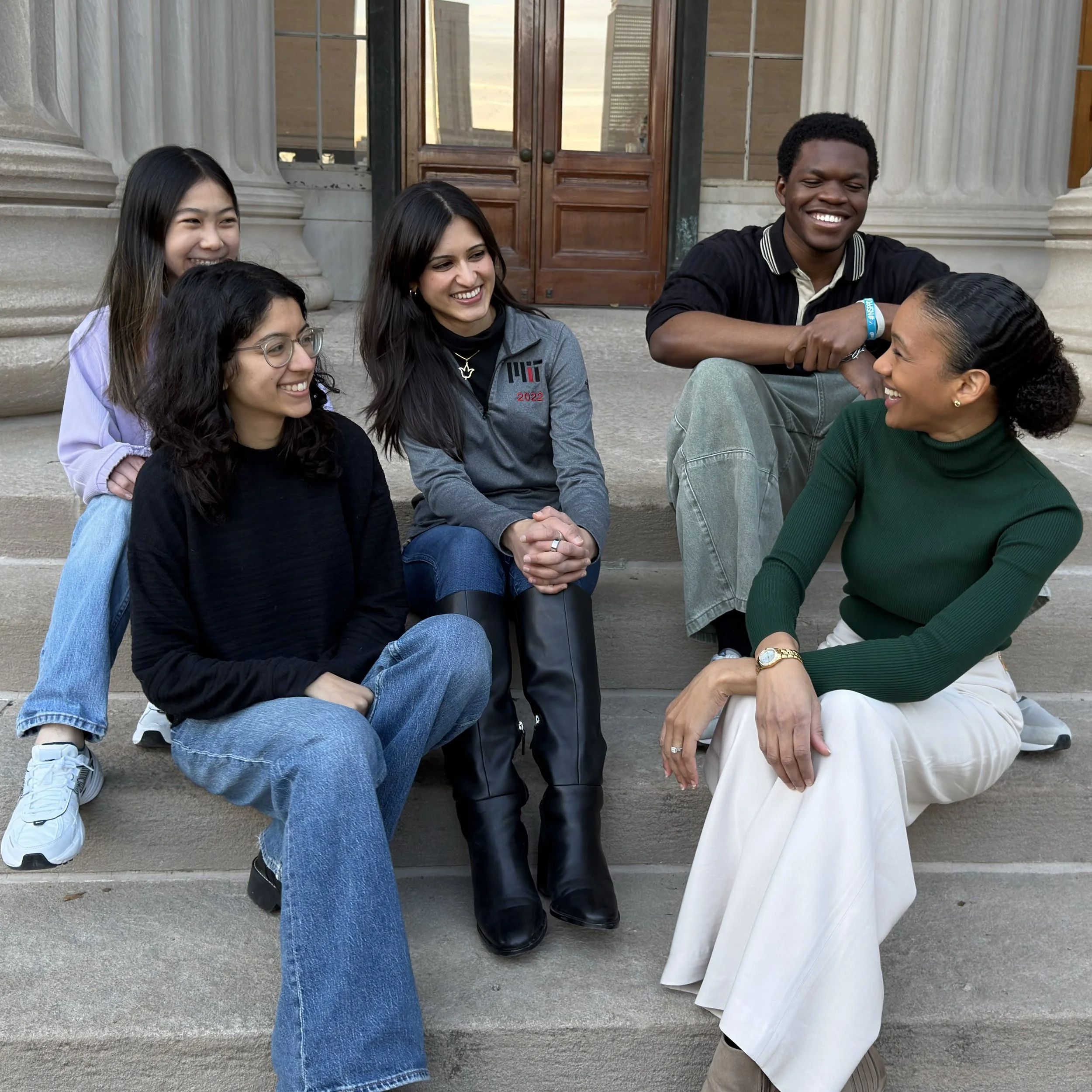 Dec 6, 2025 - Dr Henry with her former and current MIT UROPs (1/2).