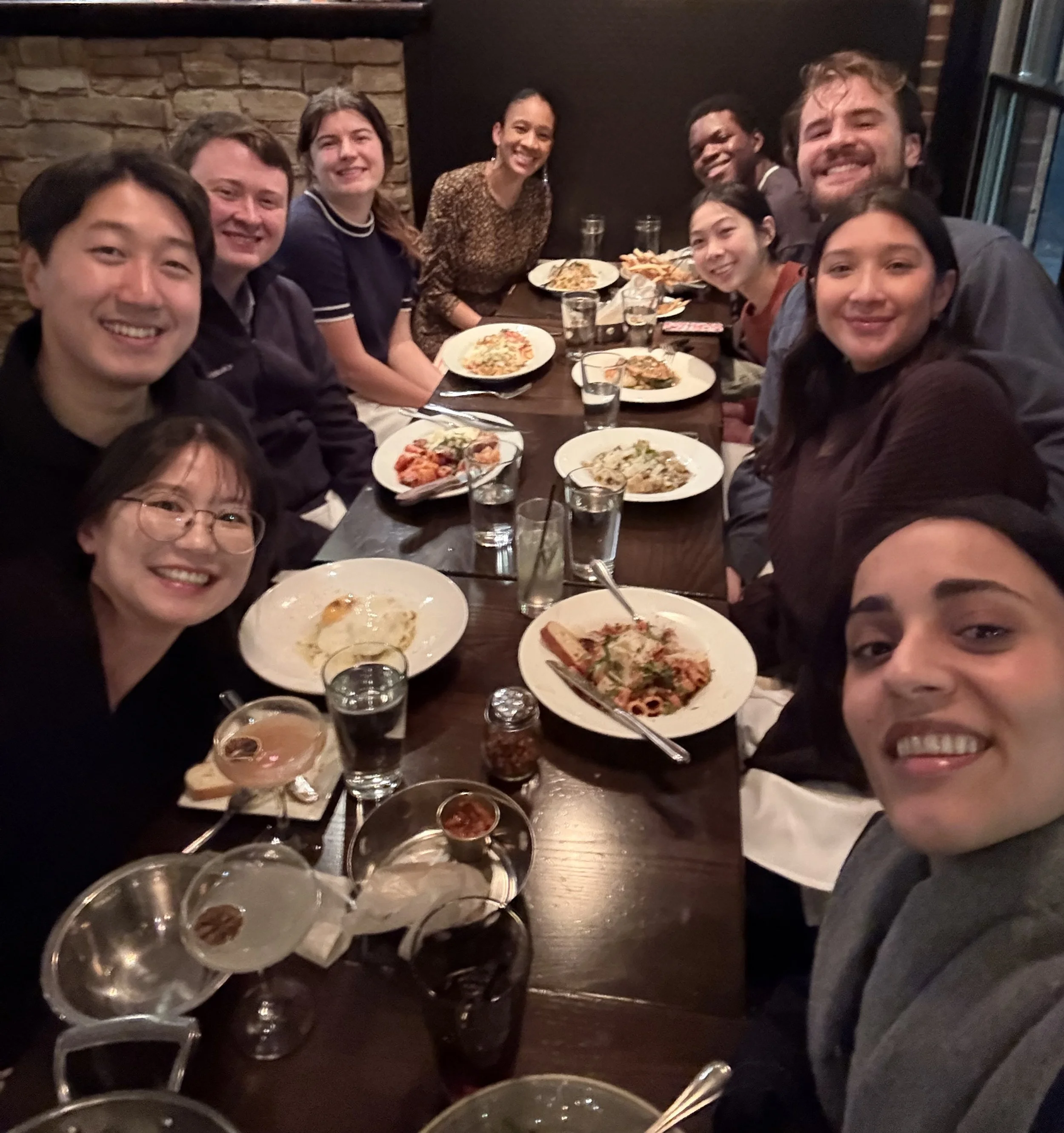 Dec 11, 2025 - Henry lab Holiday Dinner.