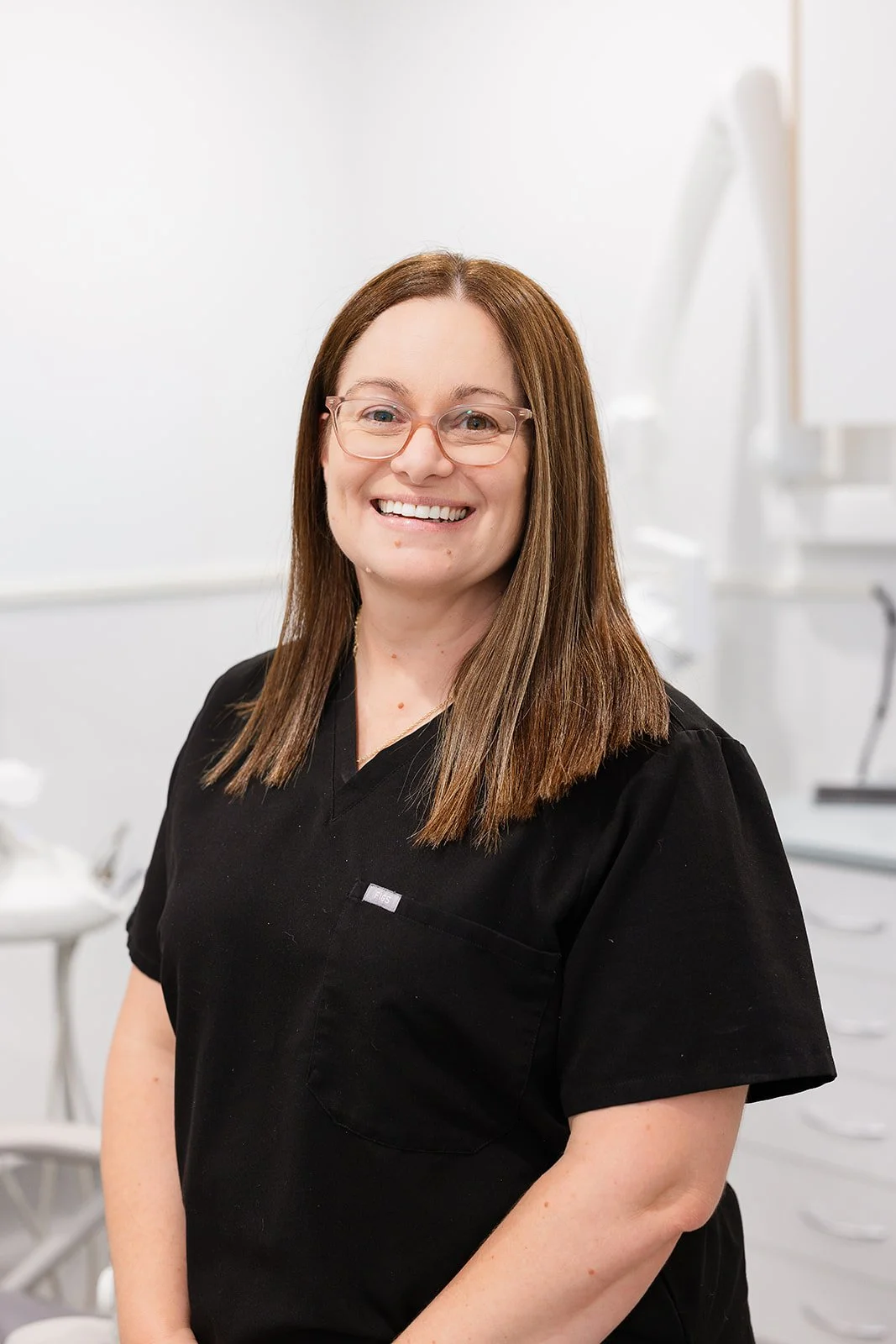 Gentle dental hygienist Jodie Robinson at Hermitage Dental