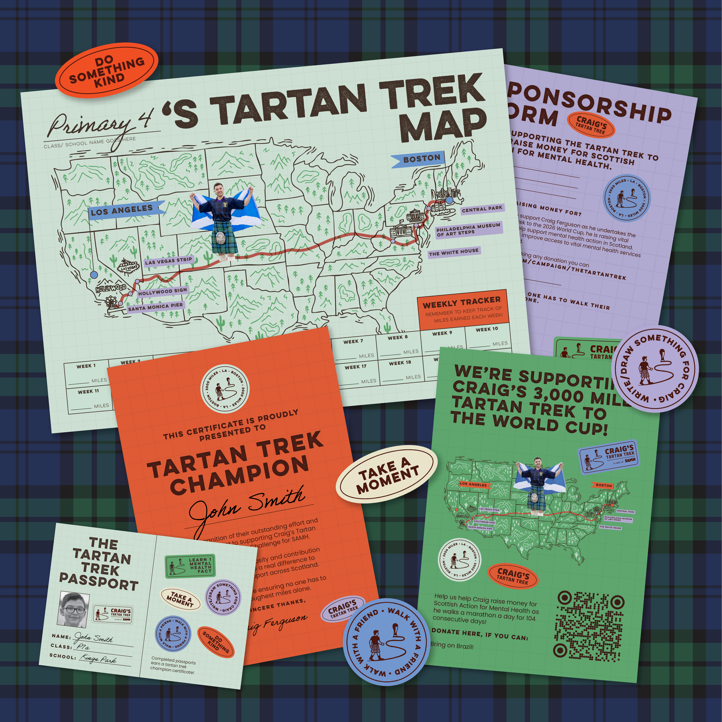 SAMH | Craig's Tartan Trek