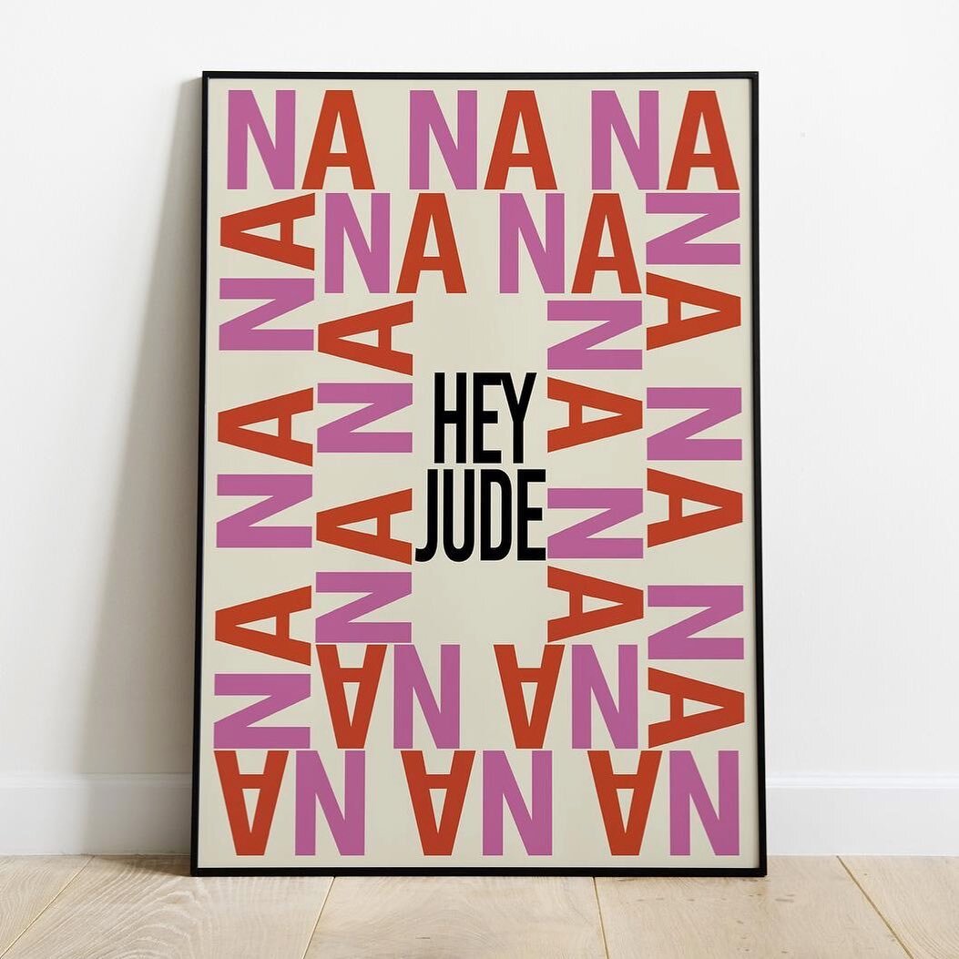 Hope you&rsquo;re all having a lovely Monday! We have added lots of new lovely prints on our shop over the past couple of weeks! We are also really close to launching our website too! Exciting! #beatlesforever #musicposter #musicprint #beatleslove