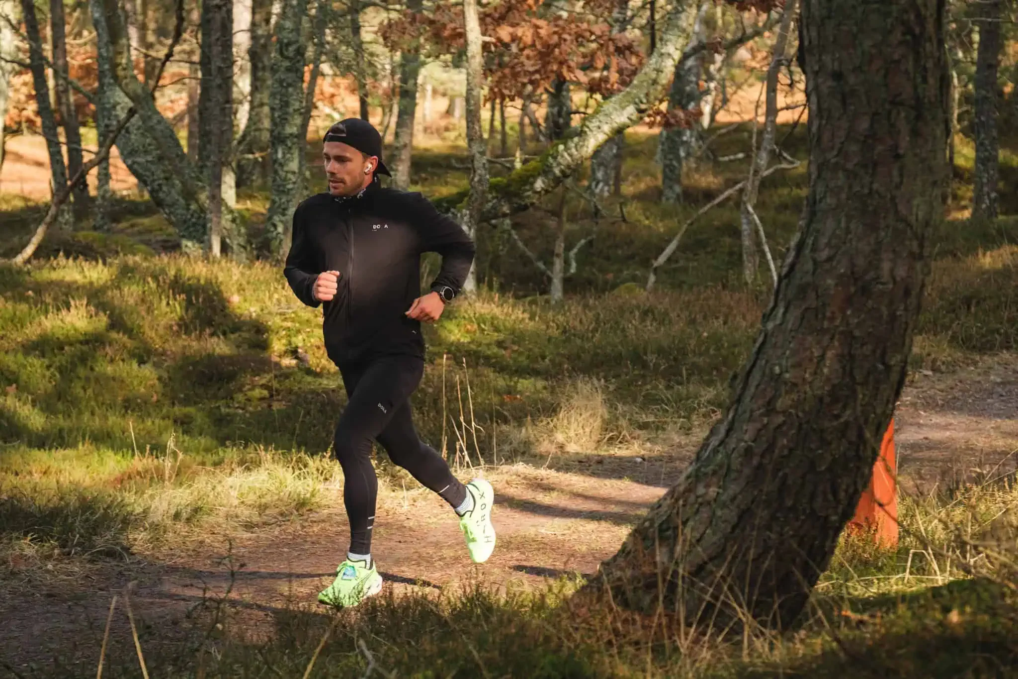 løber som gennemfører sit mål fra sit nytårsforsæt til hegnet half halvmarathon 2026