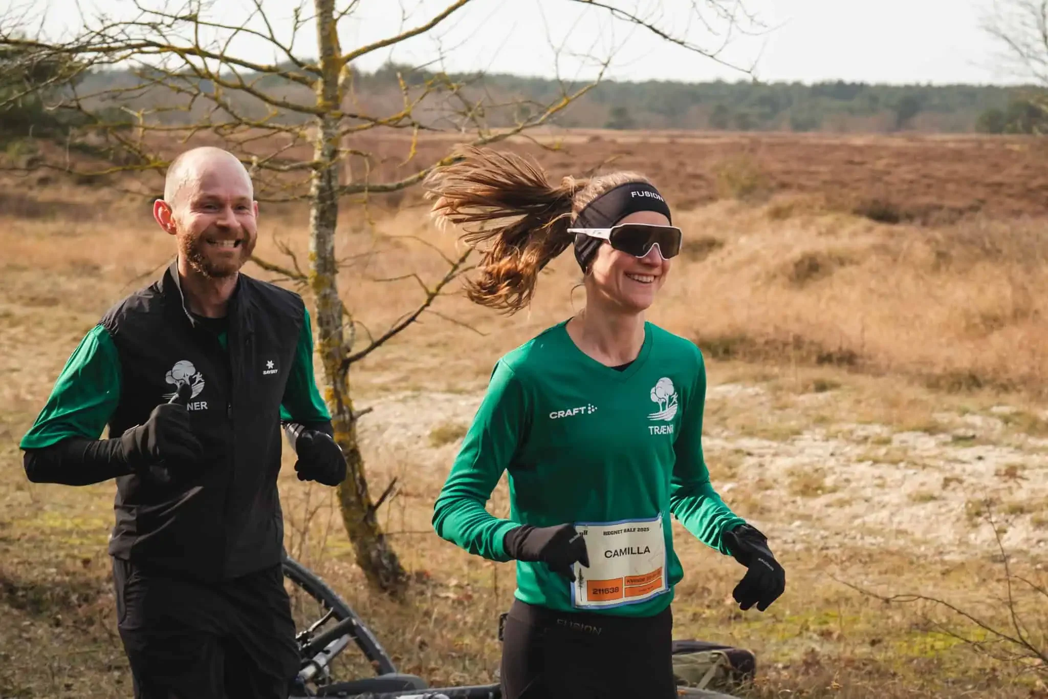 venner sammen afsted til hegnet half halvmarathon 2026 social run