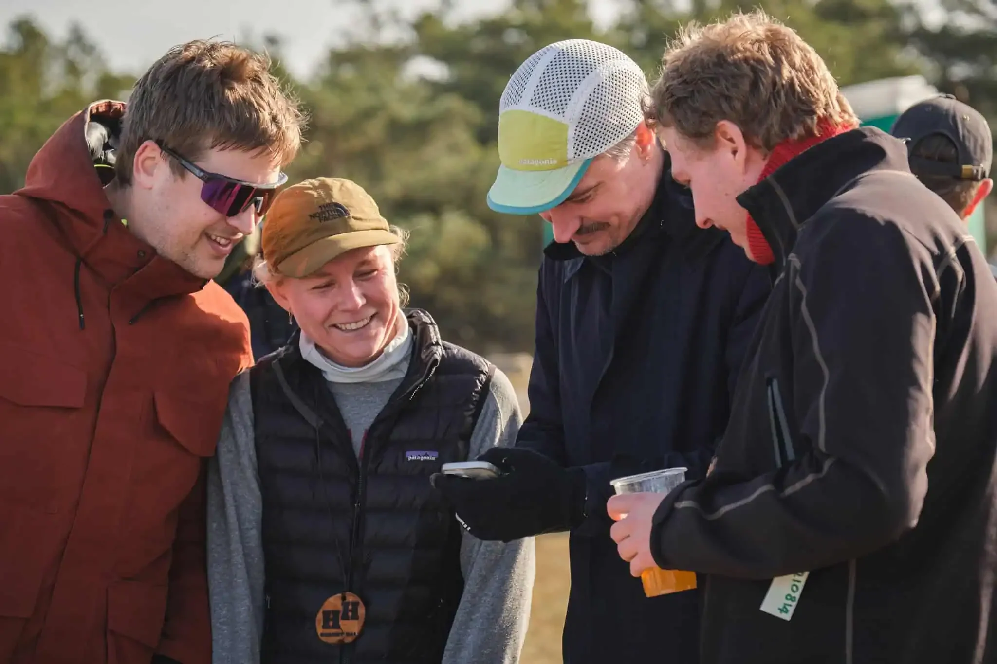 venner sammen afsted til hegnet half halvmarathon 2026 social run