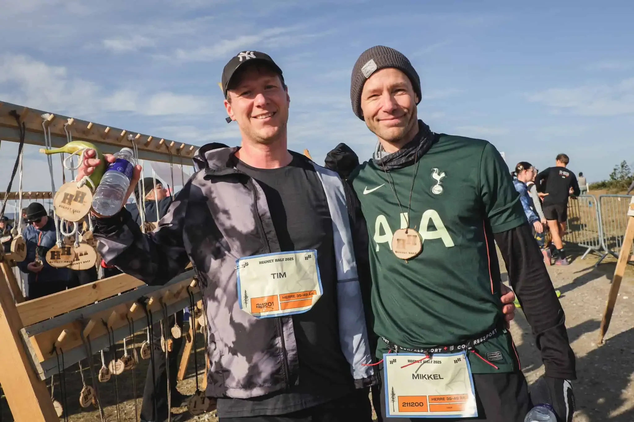 venner sammen afsted til hegnet half halvmarathon 2026 social run