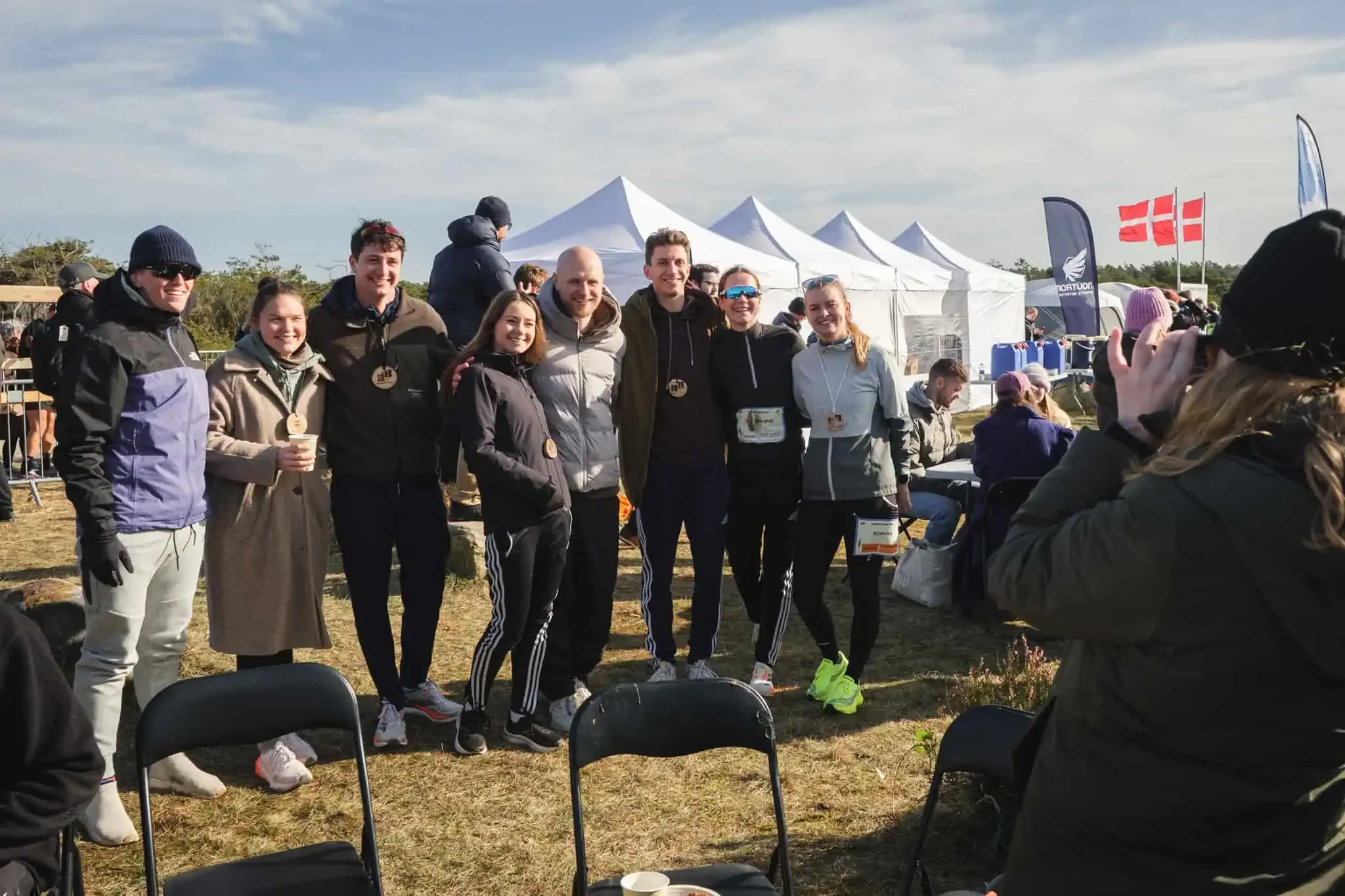 venner sammen afsted til hegnet half halvmarathon 2026 social run