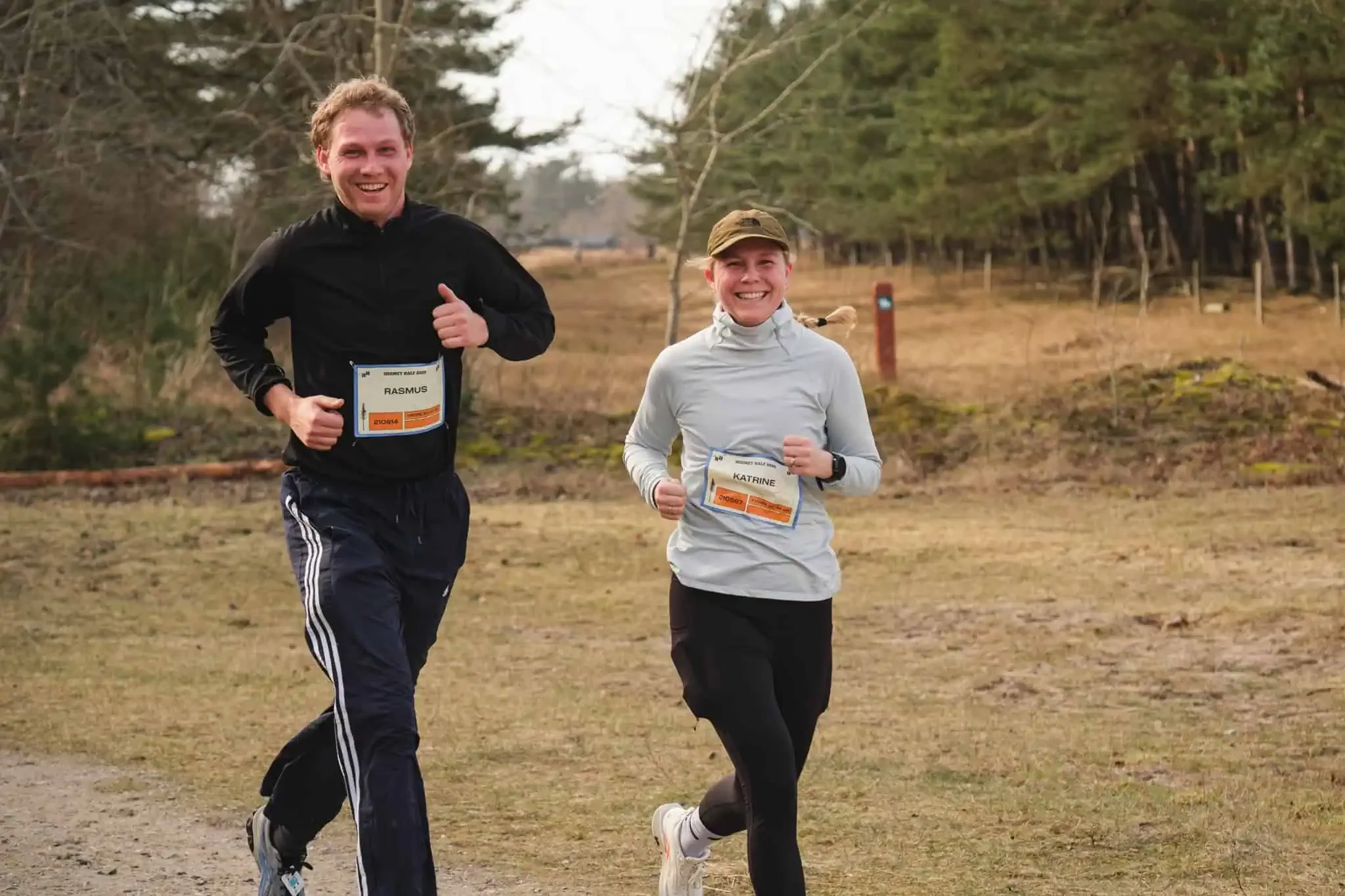 venner sammen afsted til hegnet half halvmarathon 2026 social run