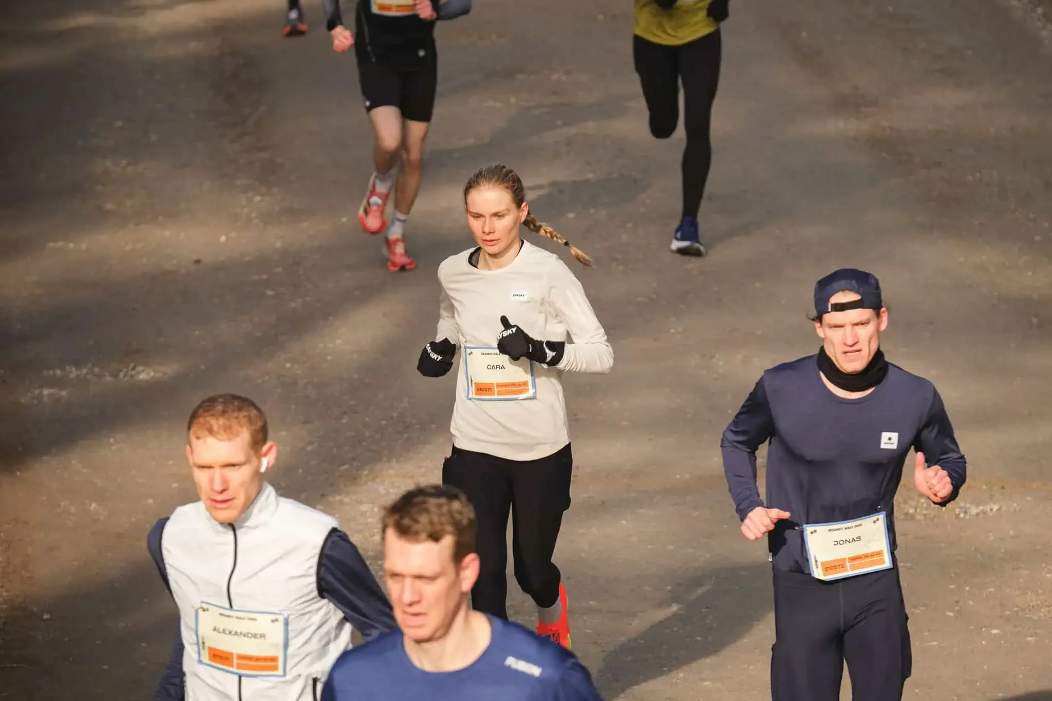 løber som gennemfører sit mål fra sit nytårsforsæt til hegnet half halvmarathon 2026