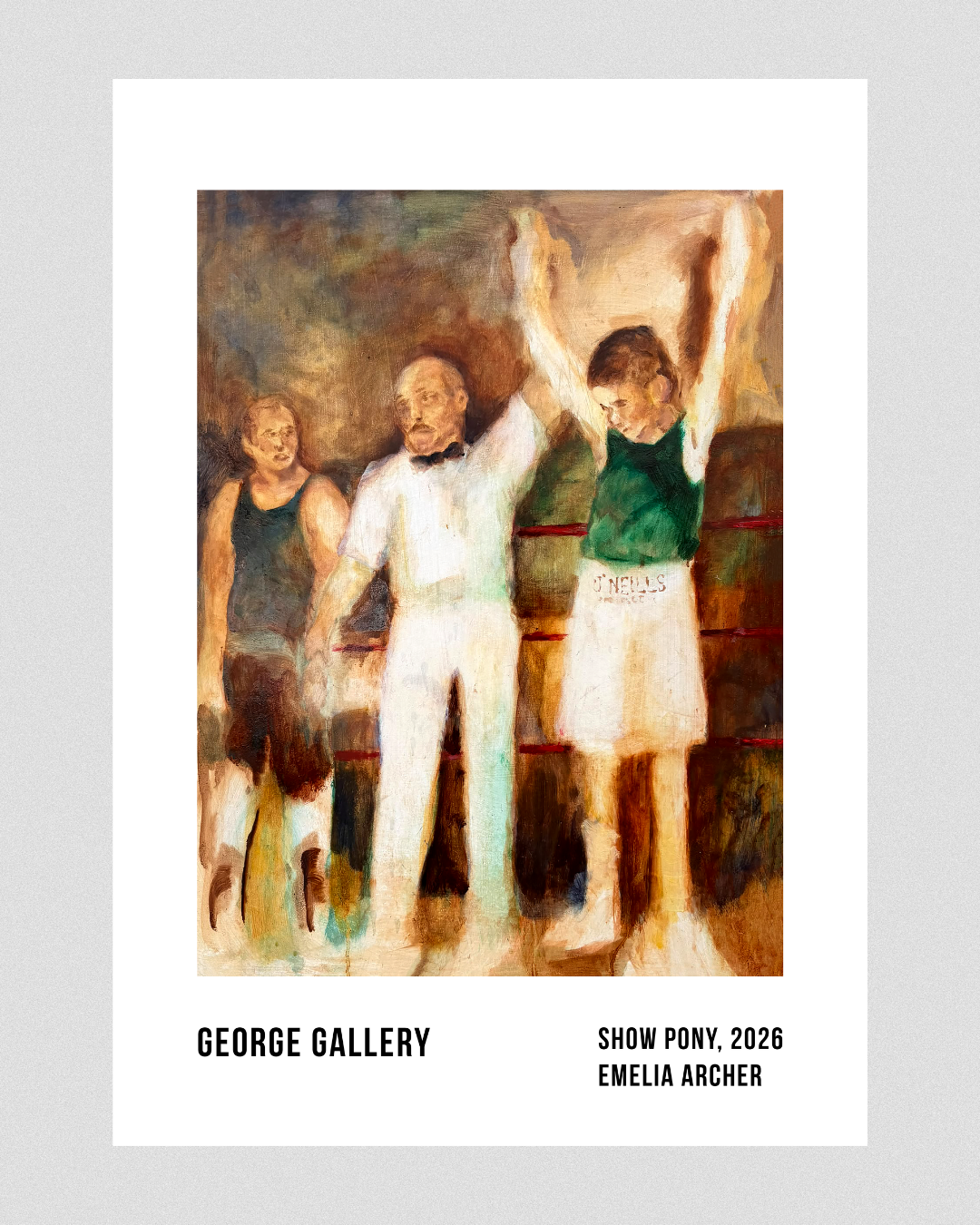 EMELIA ARCHER - SHOW PONY – A2 GALLERY POSTER