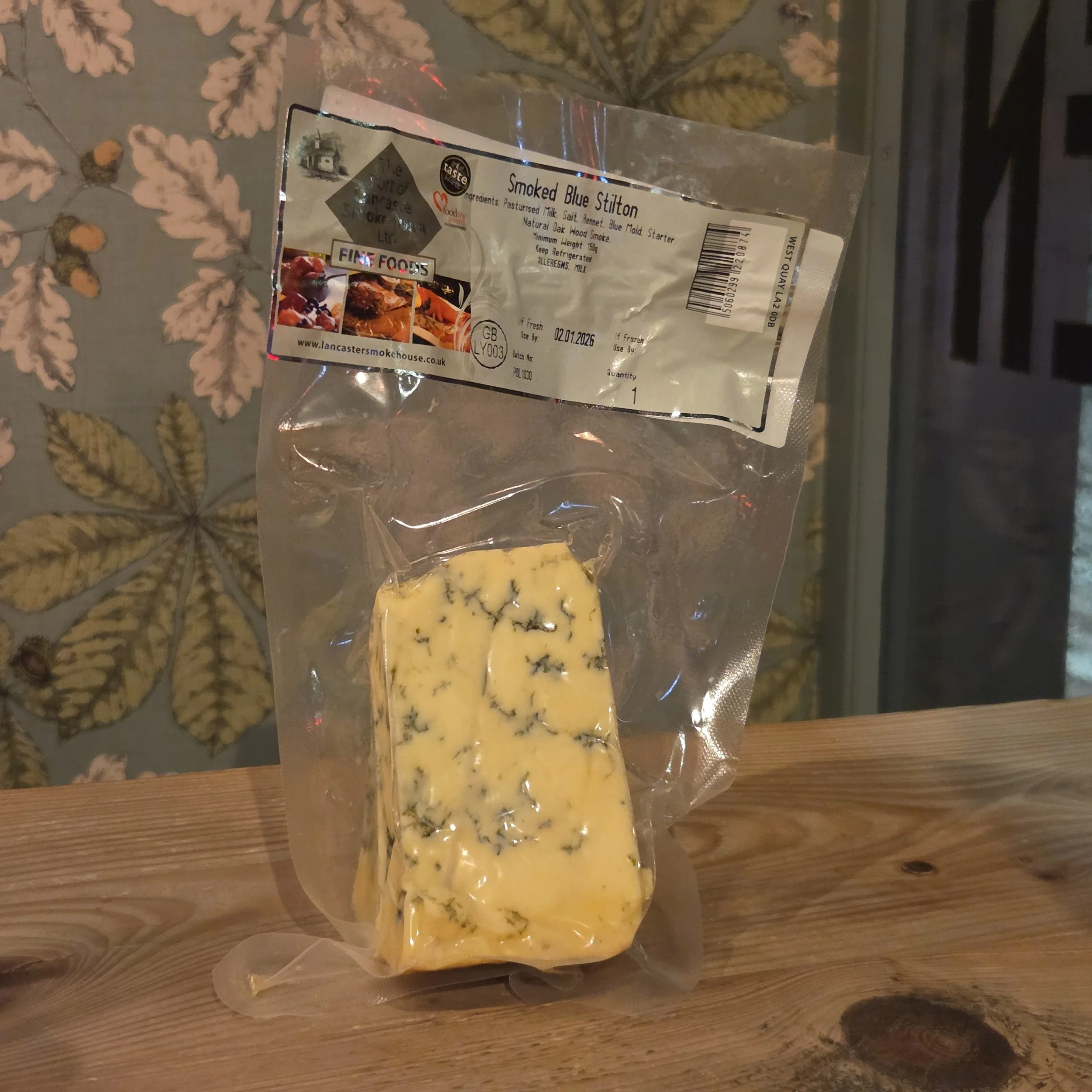 Port of Lancaster Smoked Stilton