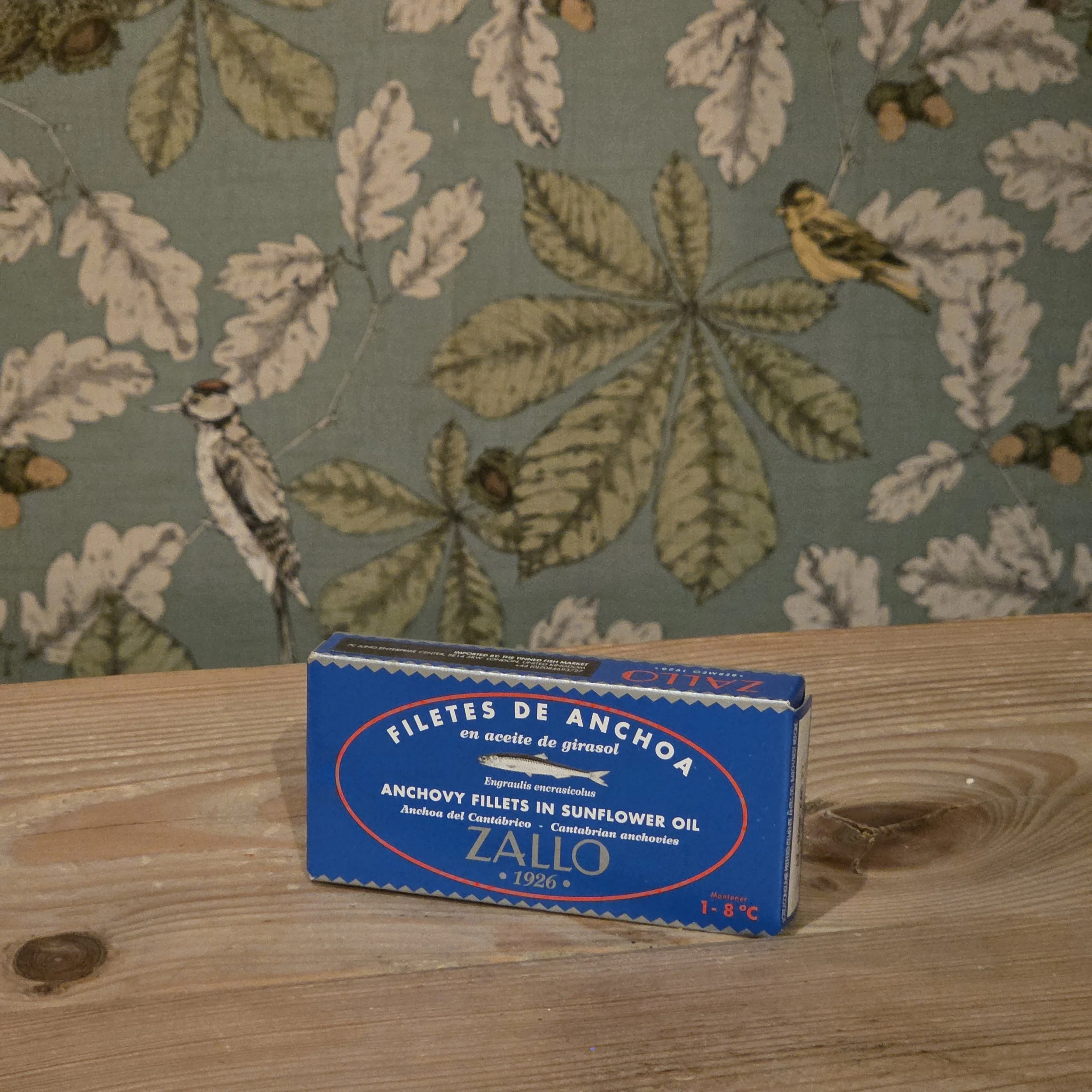 Zallo Anchovy Fillets in Sunflower Oil