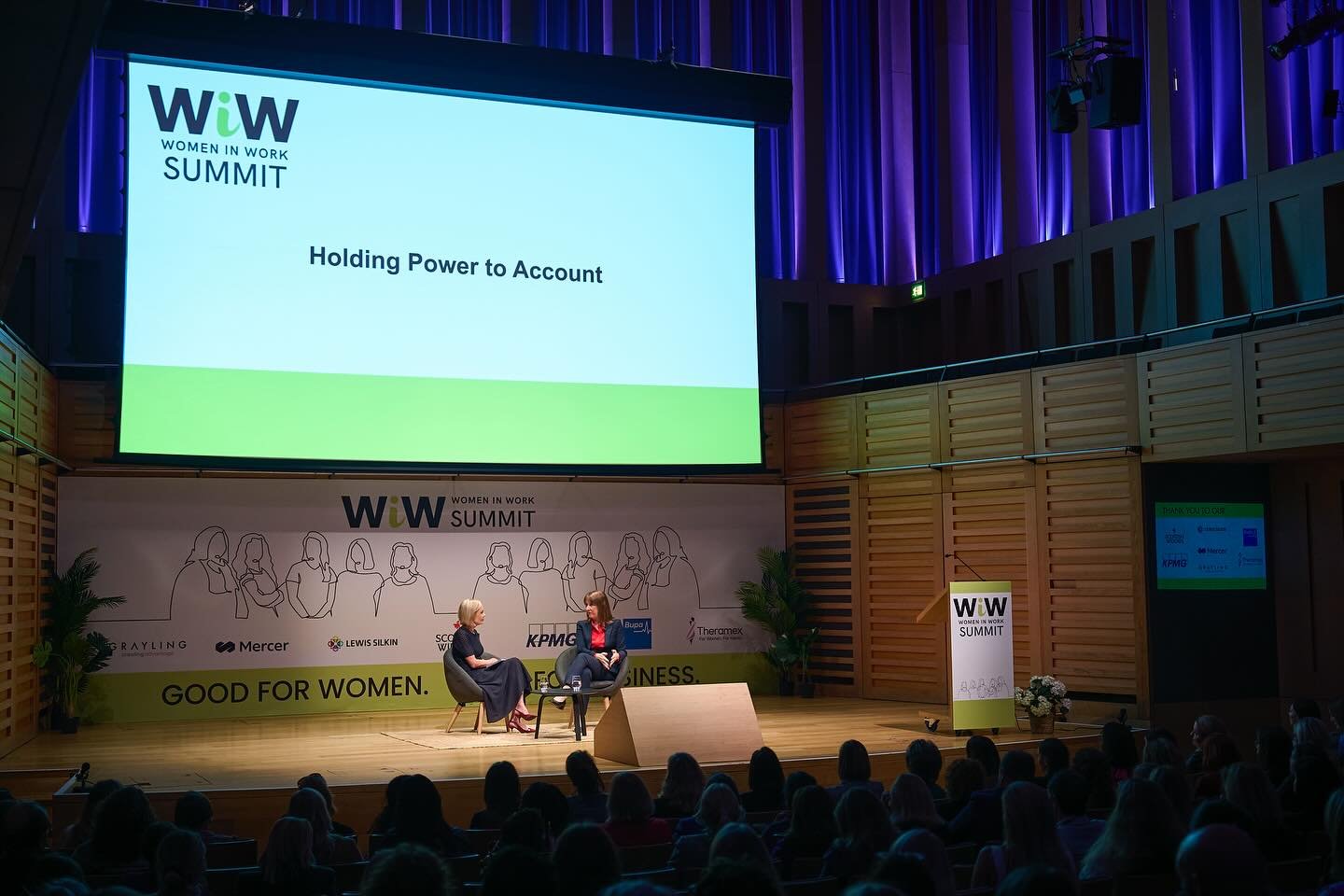 One week on and we're still on cloud 9...

Last Thursday, we gathered at King's Place for the 3rd annual Women in Work Summit &ndash; and what a day!

A huge thank you to @rachelreevesmp, the UK's first-ever female Chancellor, who joined us to be bri
