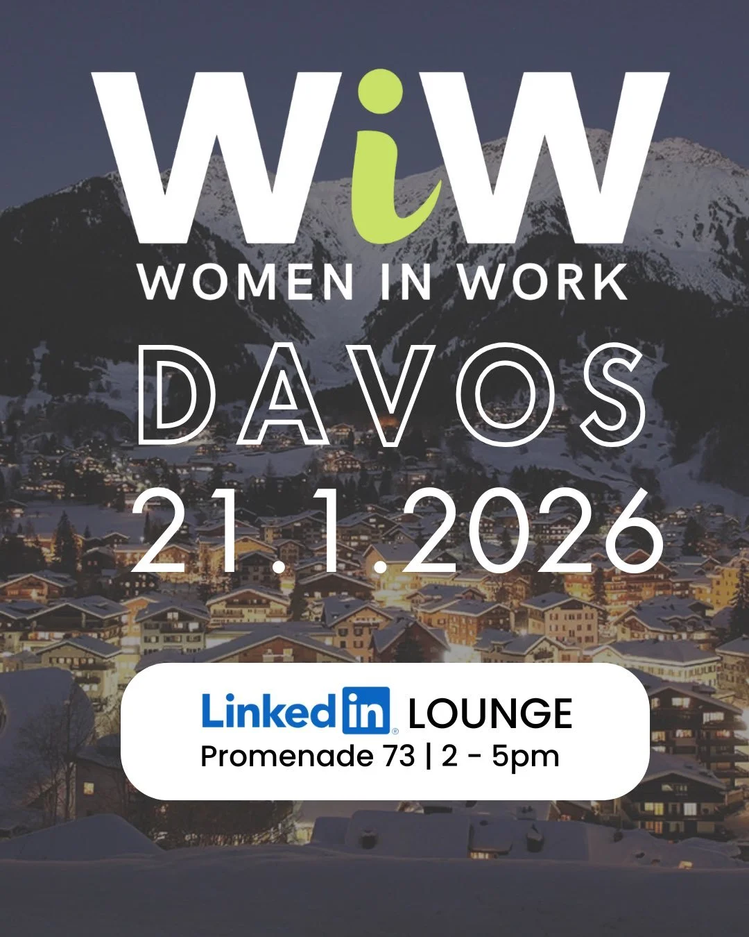 We&rsquo;re excited to share the line-up for&nbsp;Women in Work x LinkedIn at Davos 2026 ✨ 

Next week, we&rsquo;ll be bringing together senior business leaders, policymakers, investors and media, to explore one clear truth: when we design work aroun