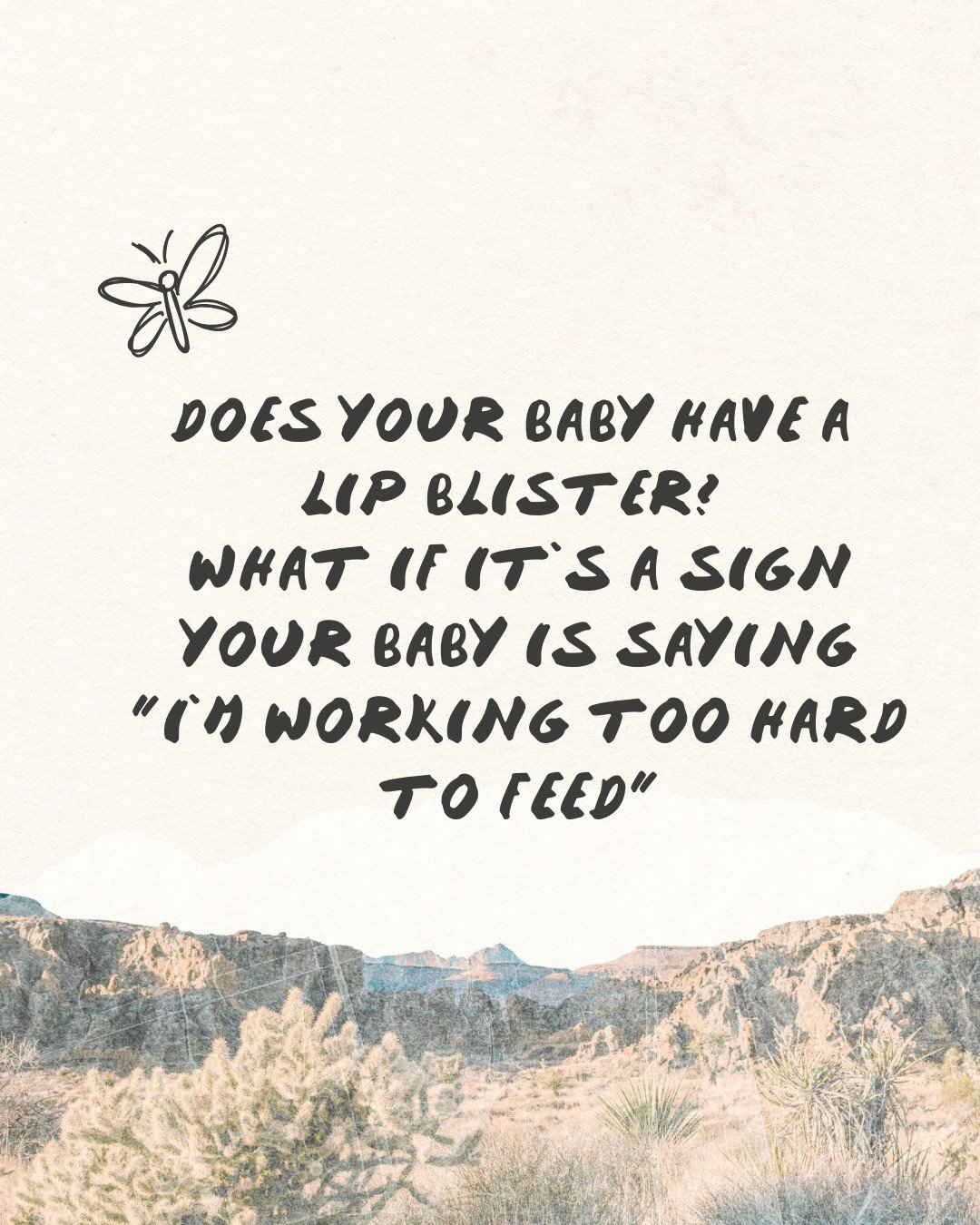 Feeding shouldn&rsquo;t feel like an extreme sport for your baby, yet a small blister on the lip can be a sign that your baby is working much harder than they should. A blister is simply pressure or friction, but when it shows up during feeding, it o
