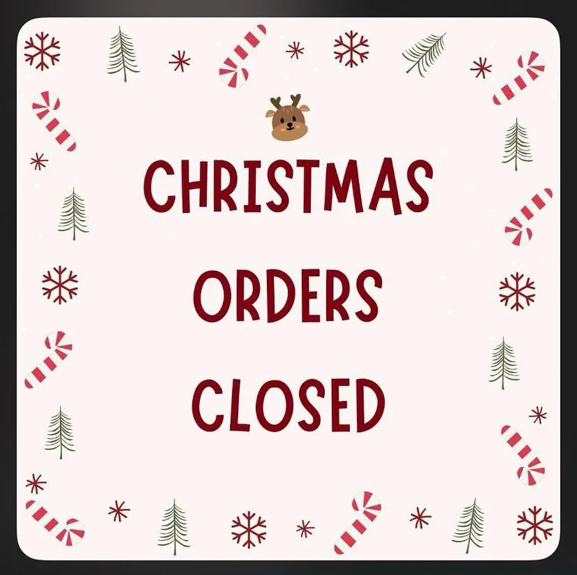 Tonight I have had to close my order book for 2024!
This will allow me to make enough stock for all my upcoming Christmas Markets and to make sure that all orders that I have received to date, will be with my customers in good time for Christmas. I r