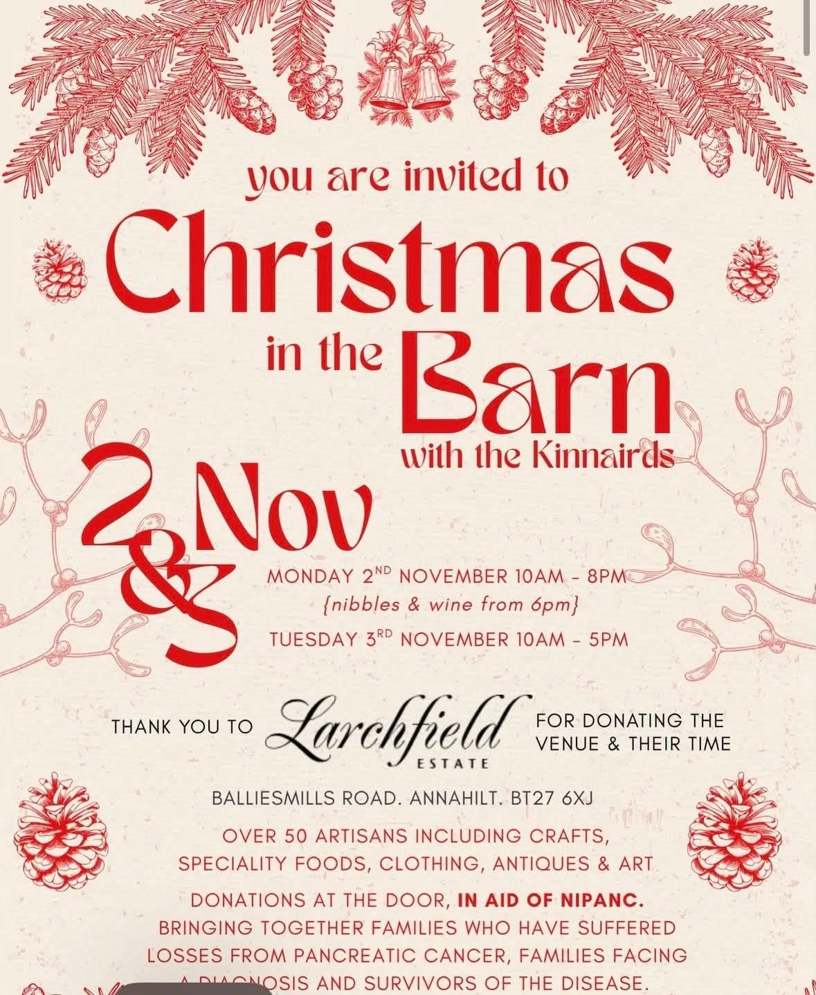 Christmas in the Barn with the Kinnairds