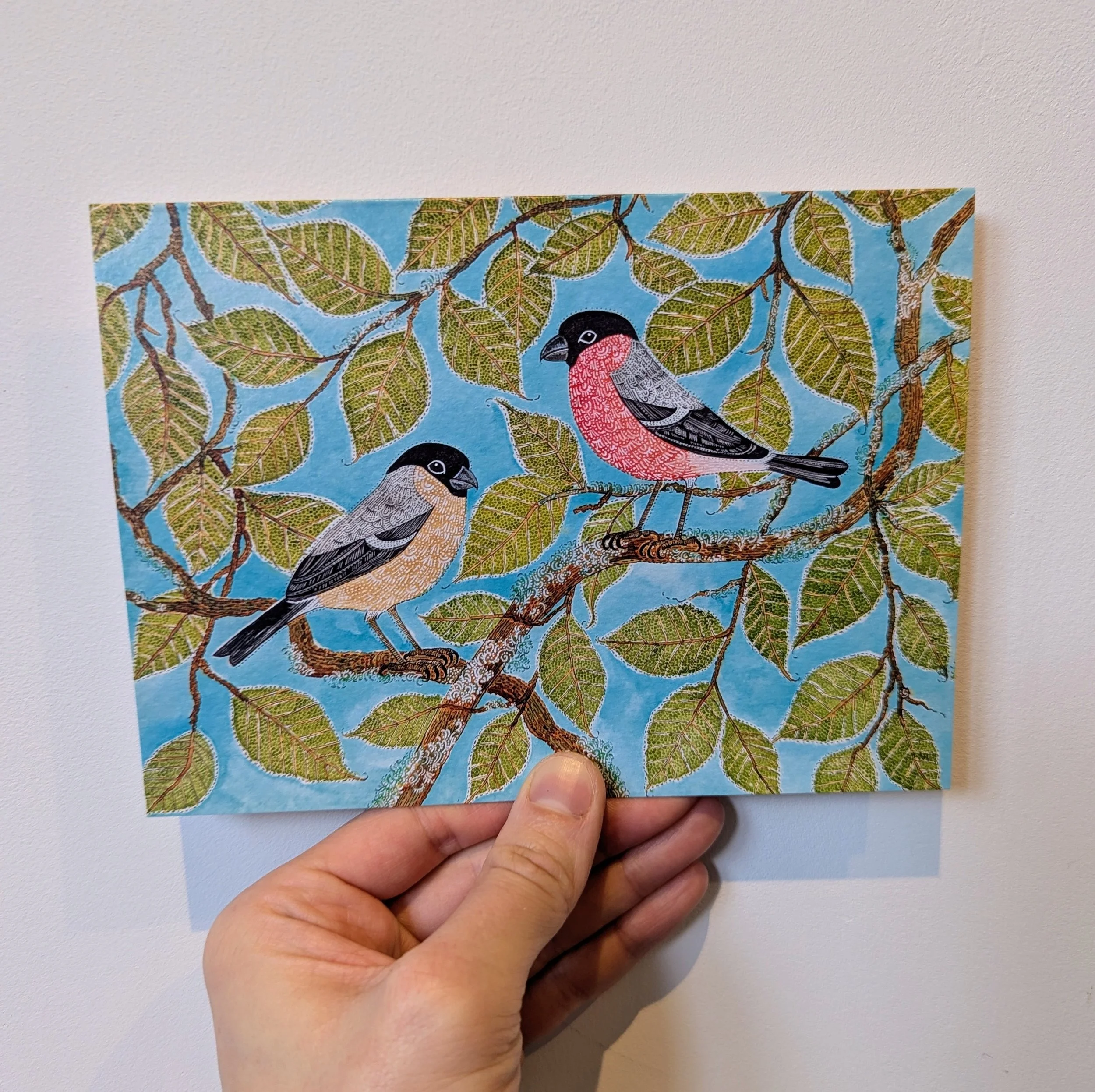 'Beneath The Beech Leaves' Artist Card