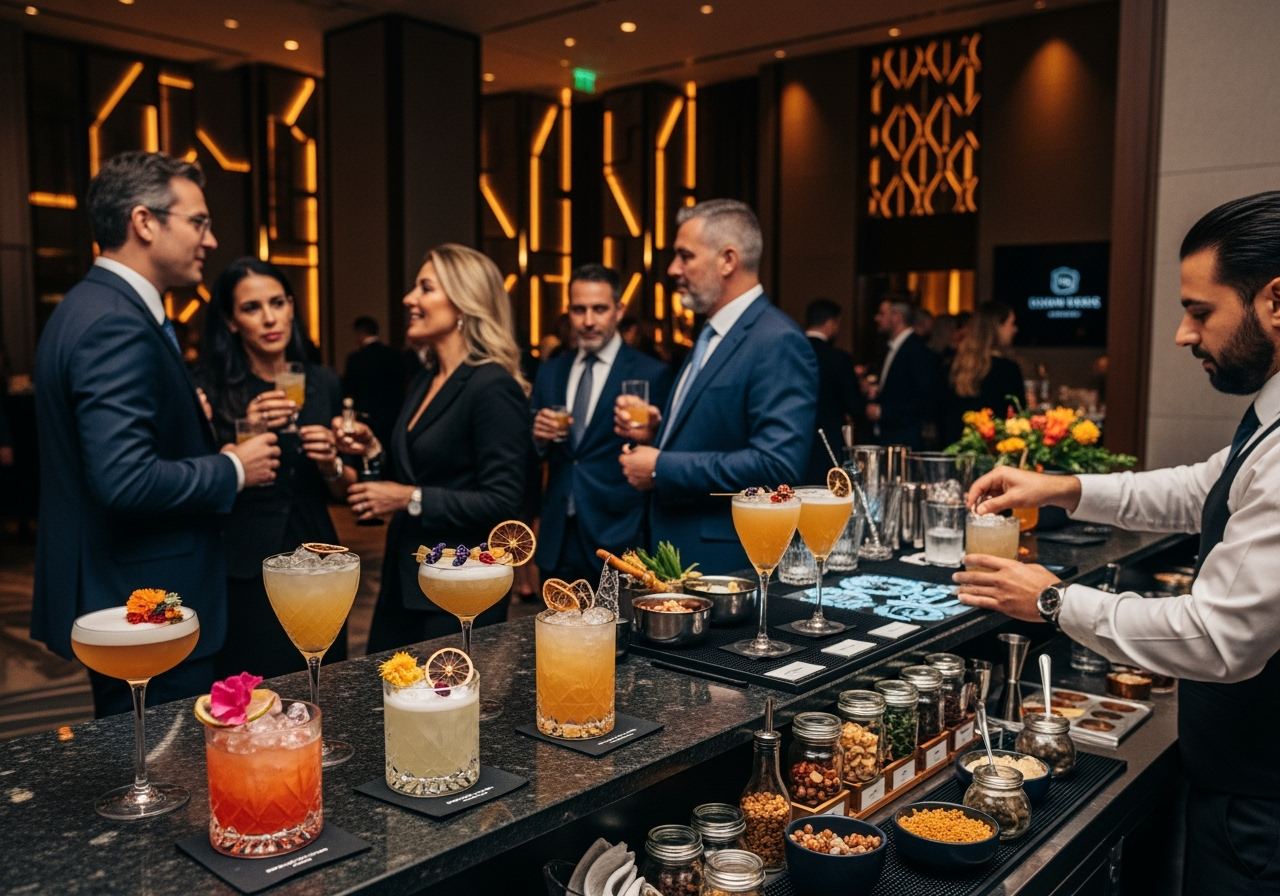 5 Corporate Event Cocktail Trends That Will Impress Your Executives