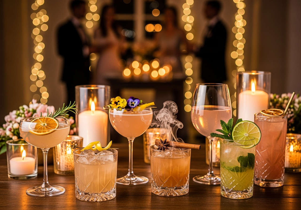 Why Your Wedding Cocktail Menu Needs More Than Just 'His & Hers' Drinks
