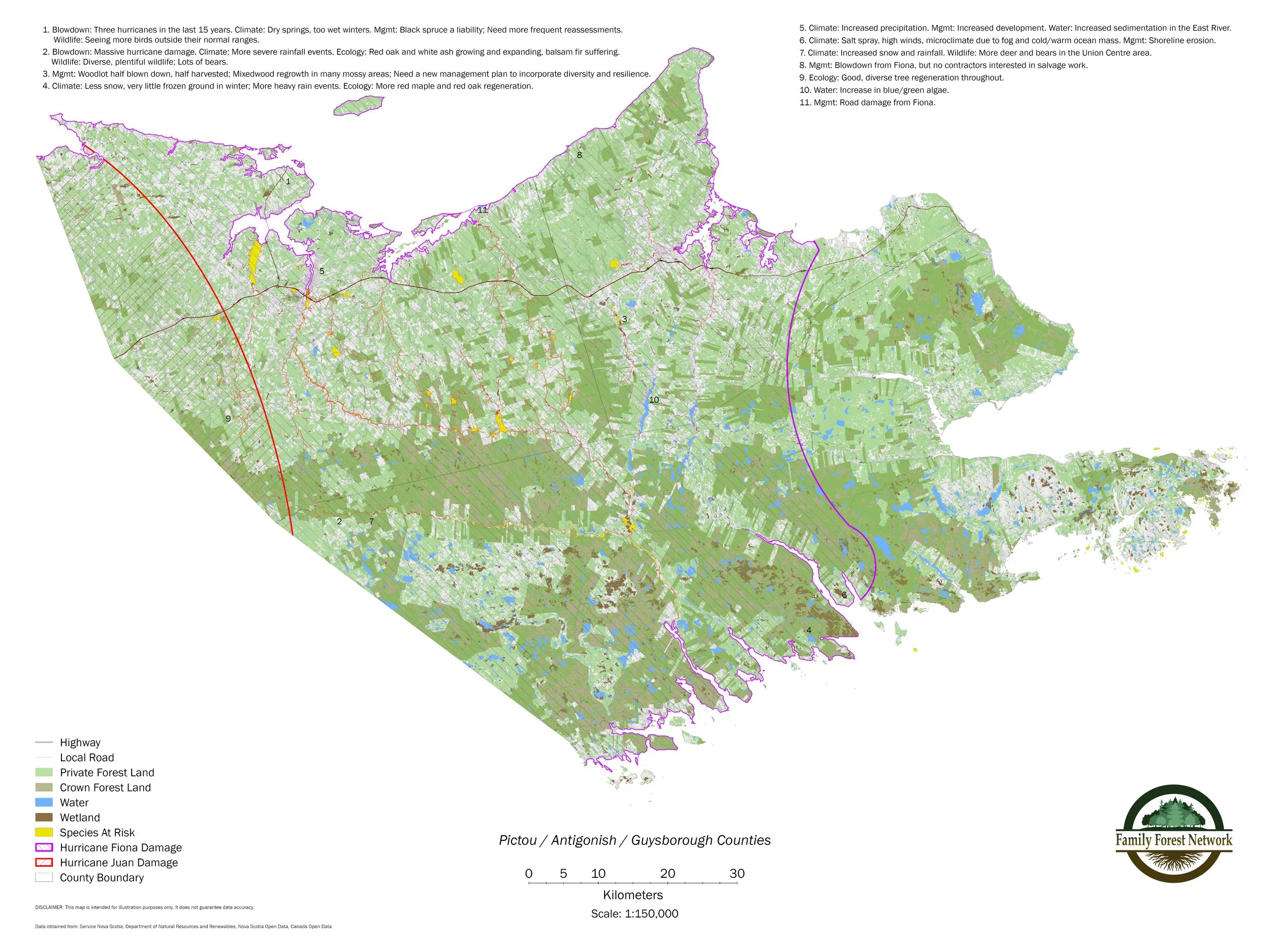 Pictou / Antigonish / Guysborough Counties