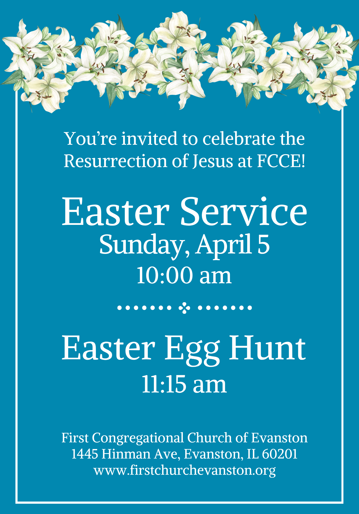 Easter Sunday Worship & Community Easter Egg Hunt